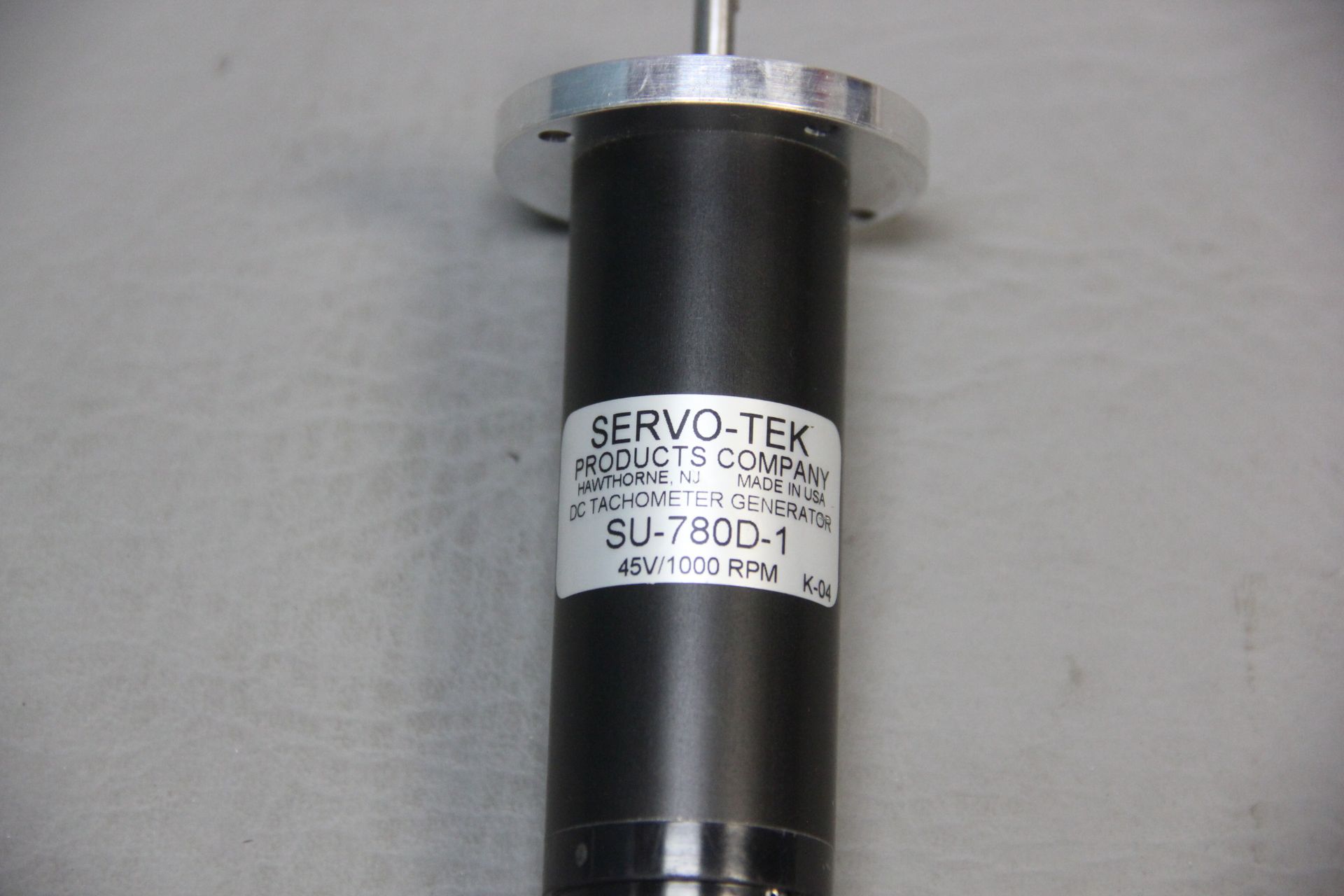 UNUSED SERVO-TEK DC TACHOMETER GENERATOR - Image 2 of 4