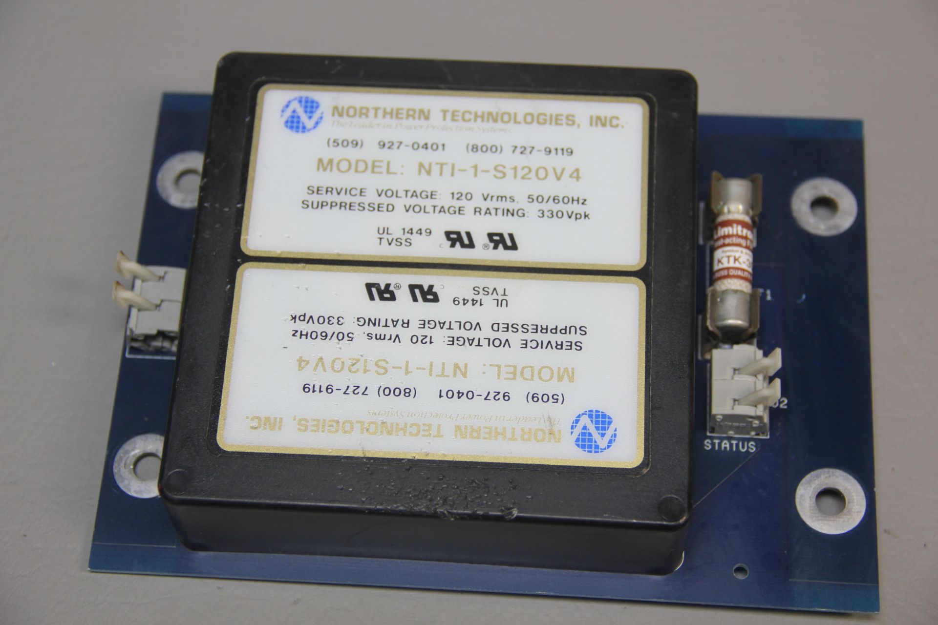 NORTHERN TECHNOLOGIES INTEGRATED SURGE SUPPRESSOR