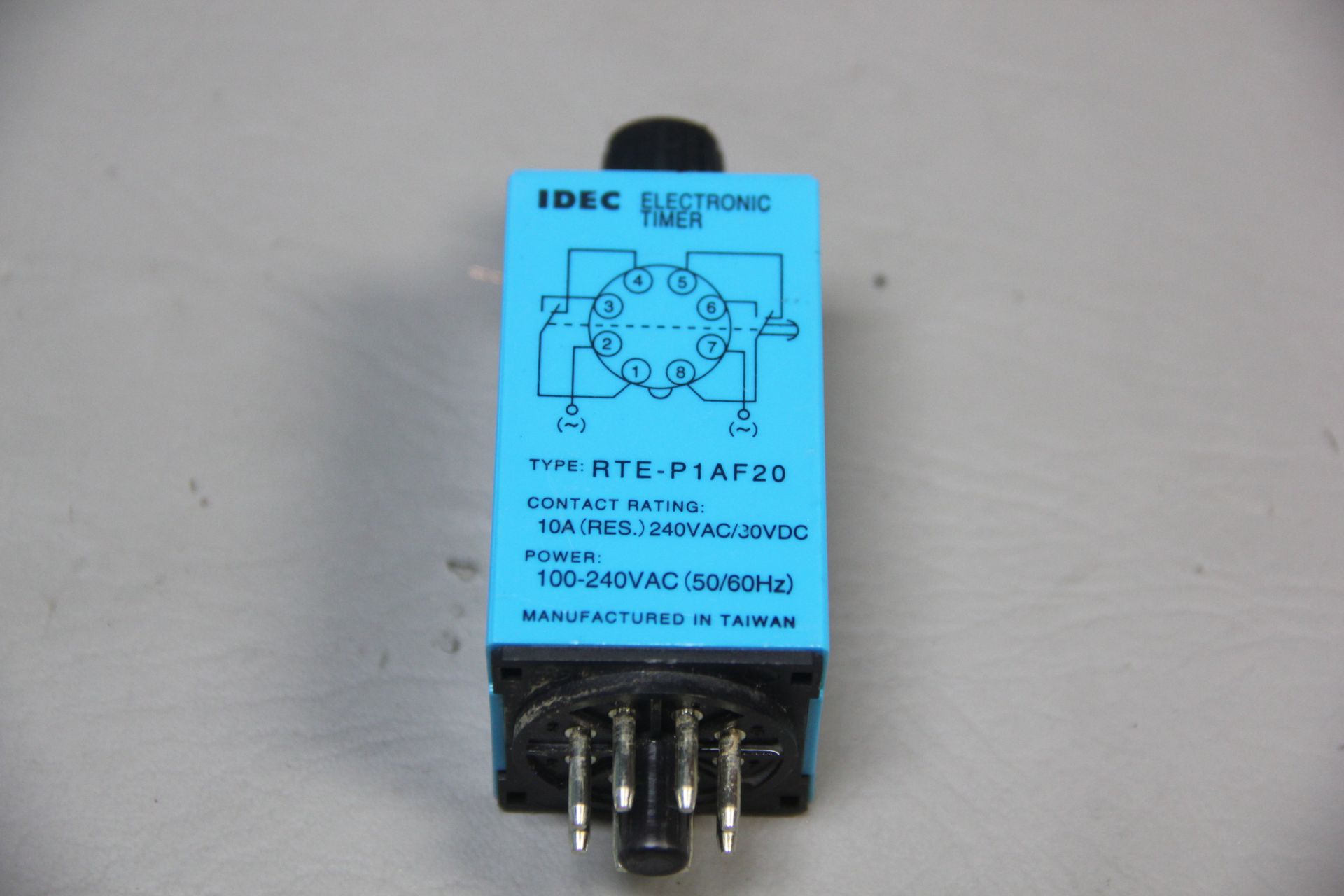 IDEC ELECTRONIC TIME DELAY RELAY RTE-P1AF20 - Image 2 of 2