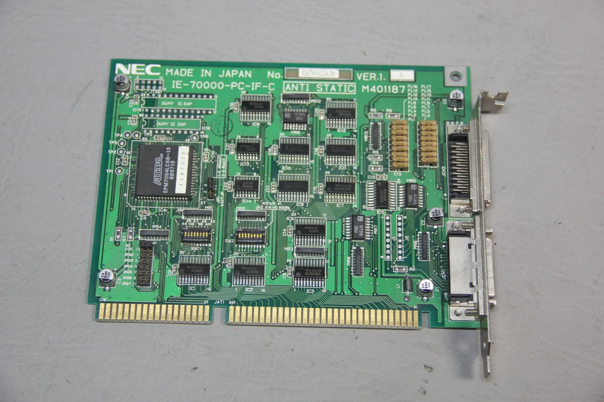 NEC CIRCUIT EMULATOR INTERFACE BOARD