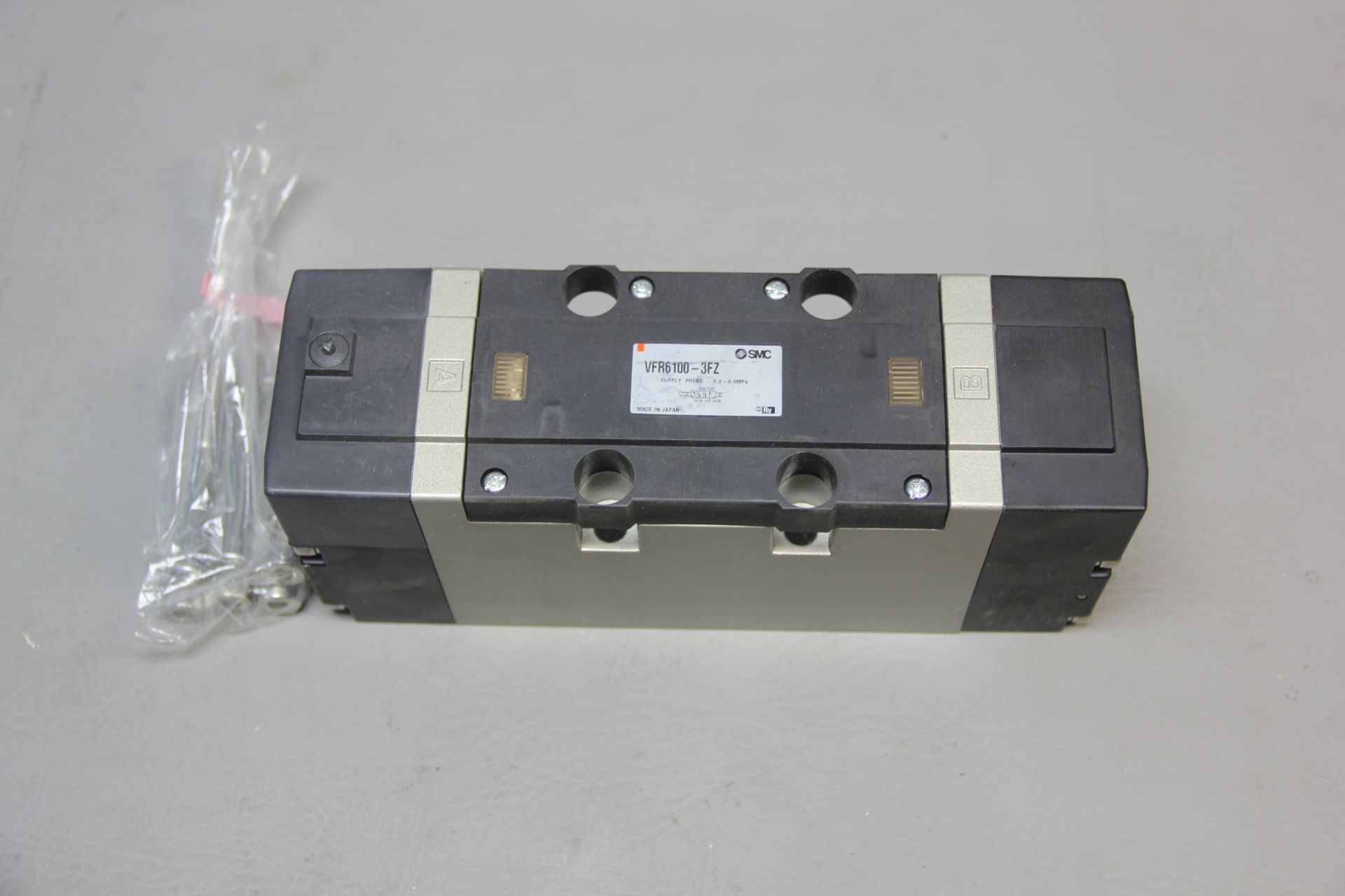 UNUSED LARGE SMC SOLENOID VALVE