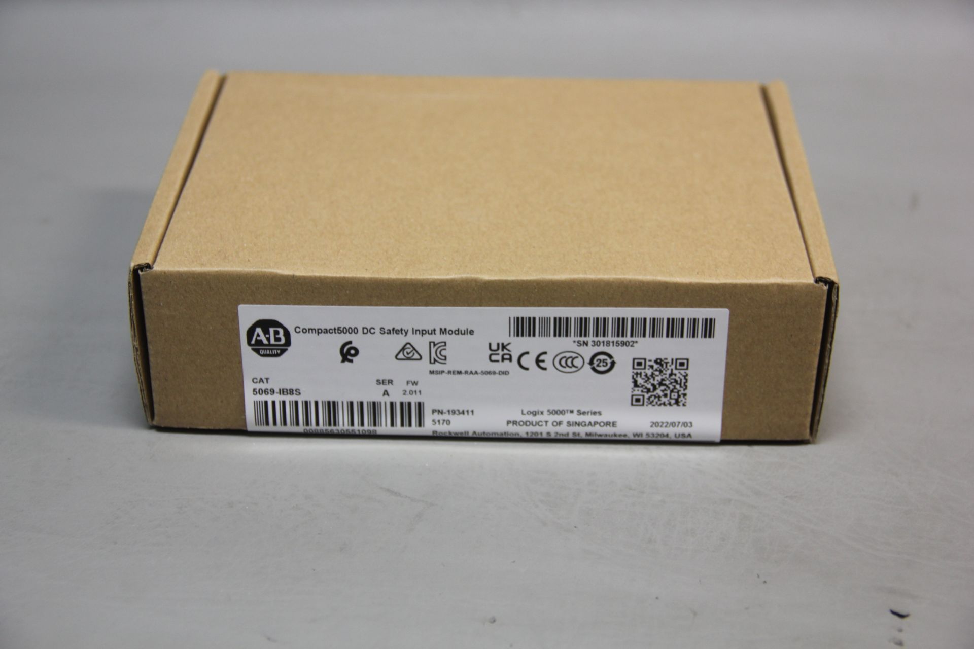 NEW ALLEN BRADLEY COMPACT 5000 SAFETY INPUT MODULE