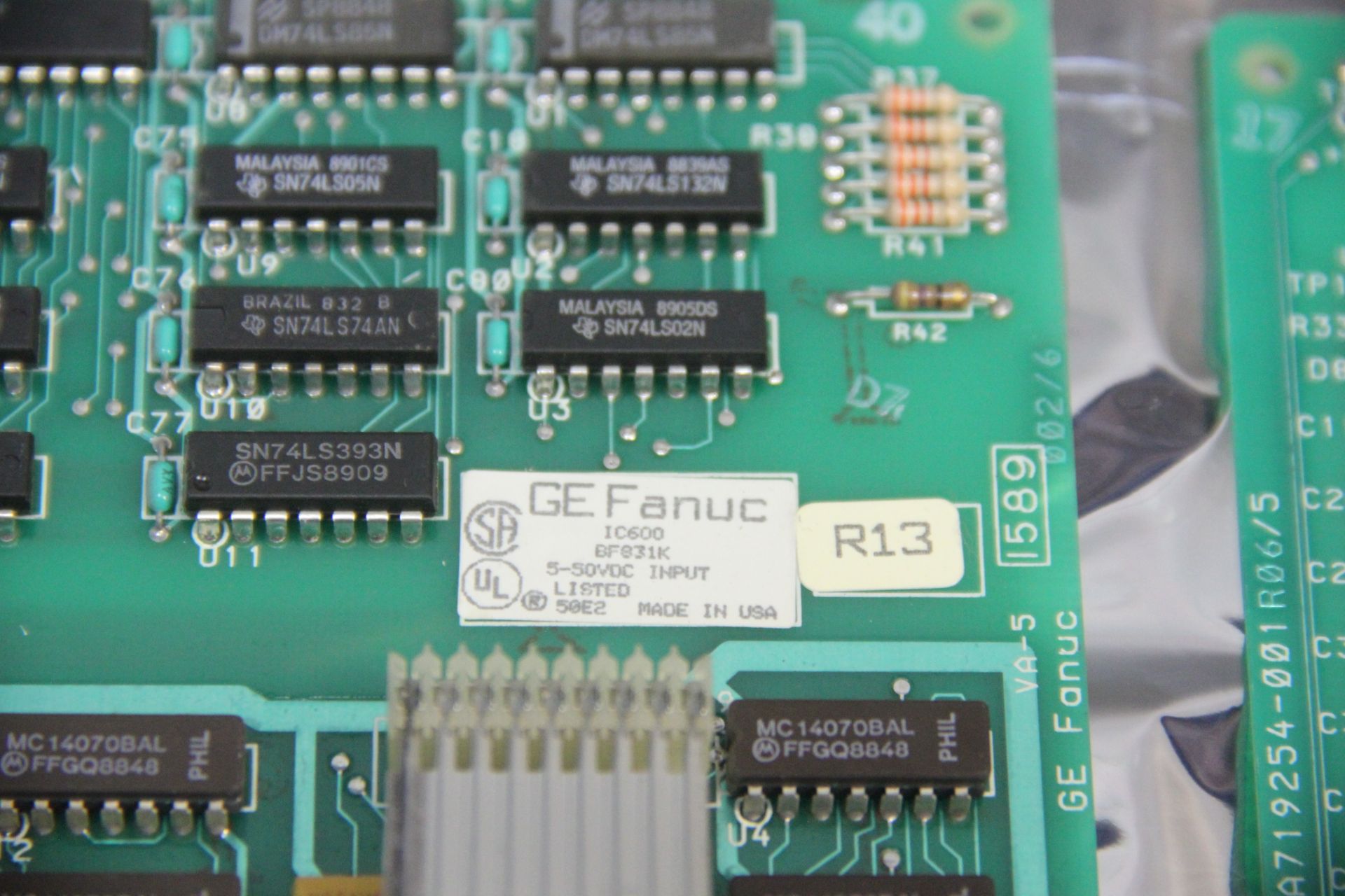 LOT OF 5 GE FANUC PLC BOARDS - Image 5 of 7
