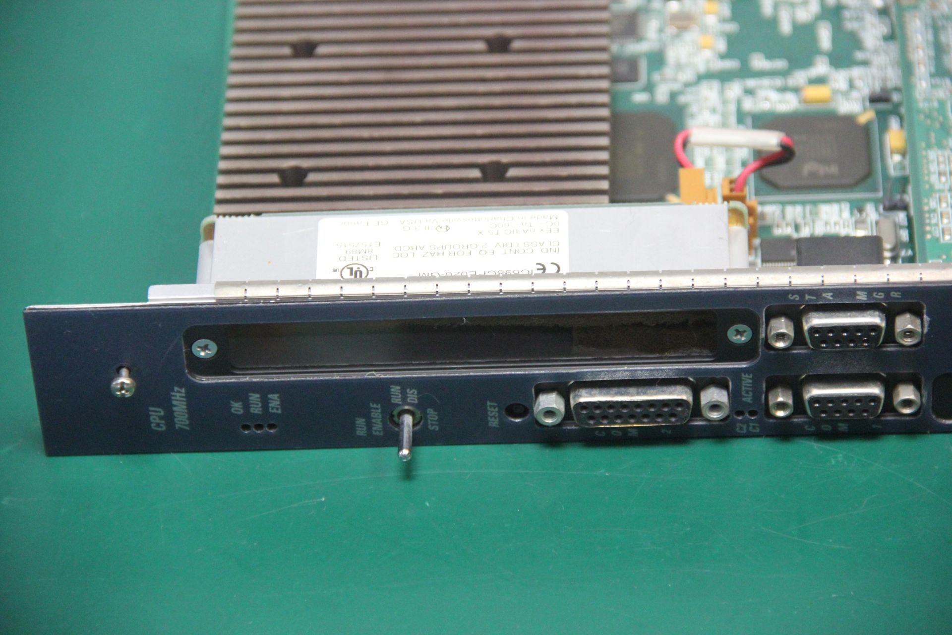 GE FANUC RX7i CPU PLC MODULE - Image 2 of 9