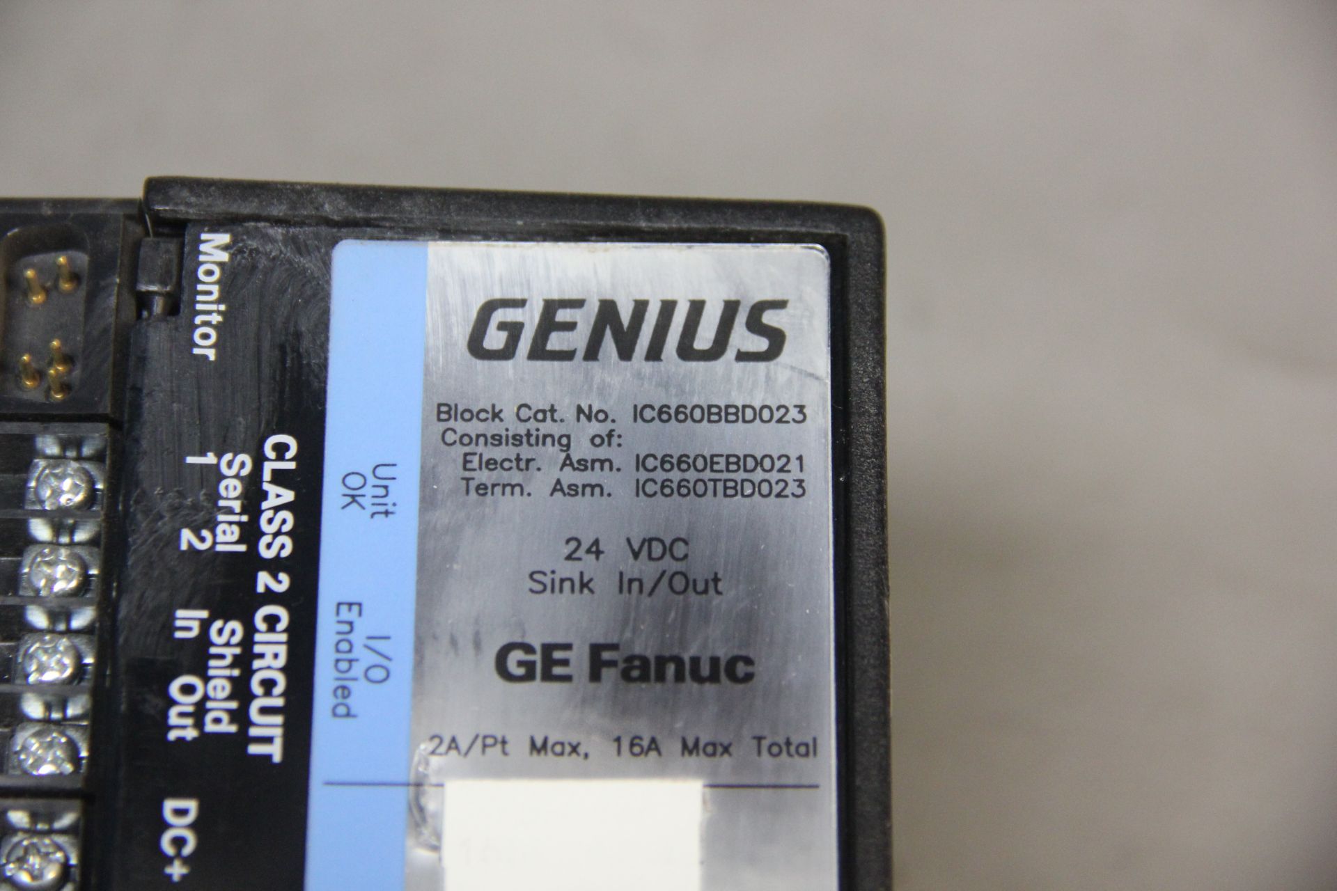 GE FANUC GENIUS MODULE - Image 4 of 5