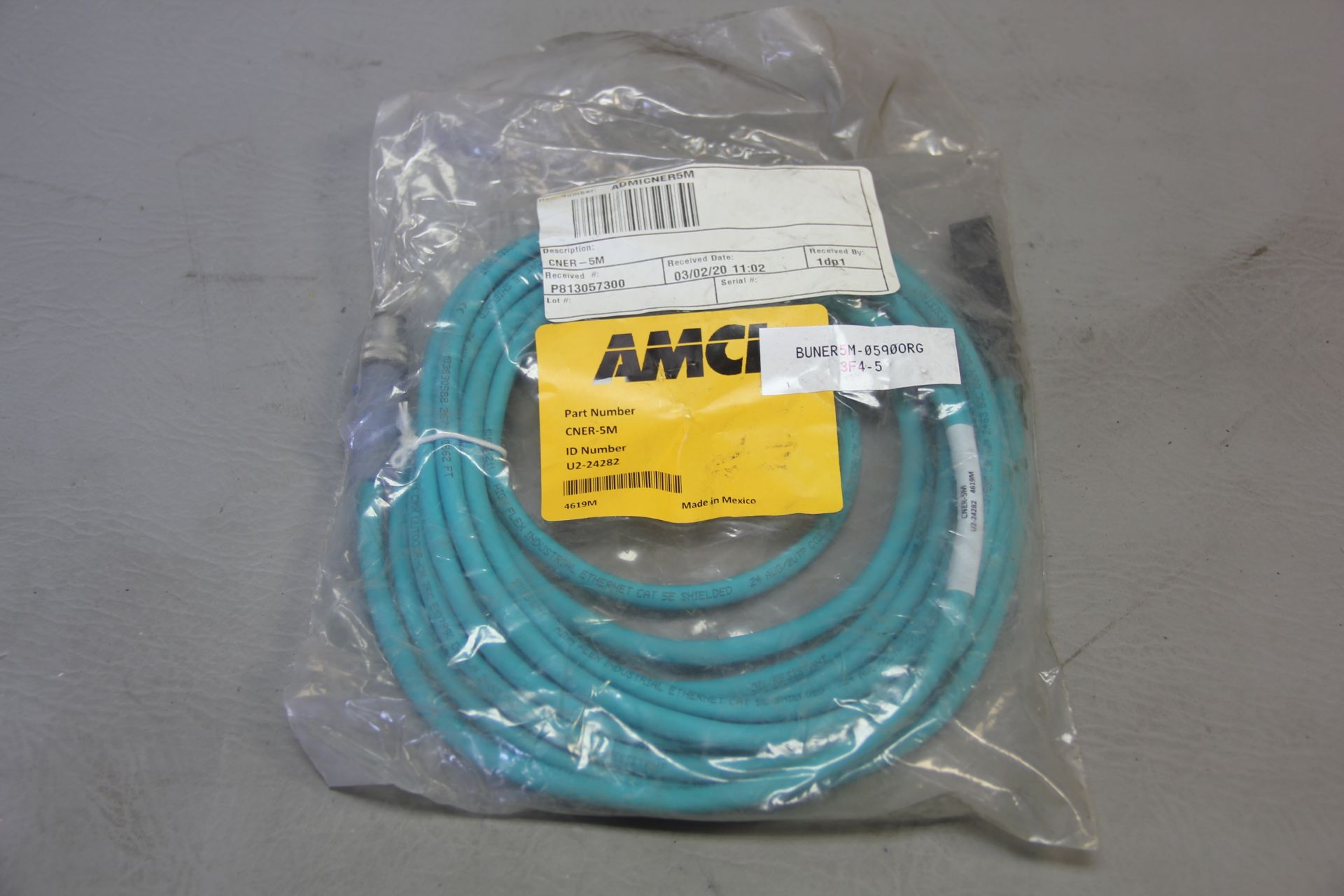 NEW AMCI DATA/ETHERNET CORDSET