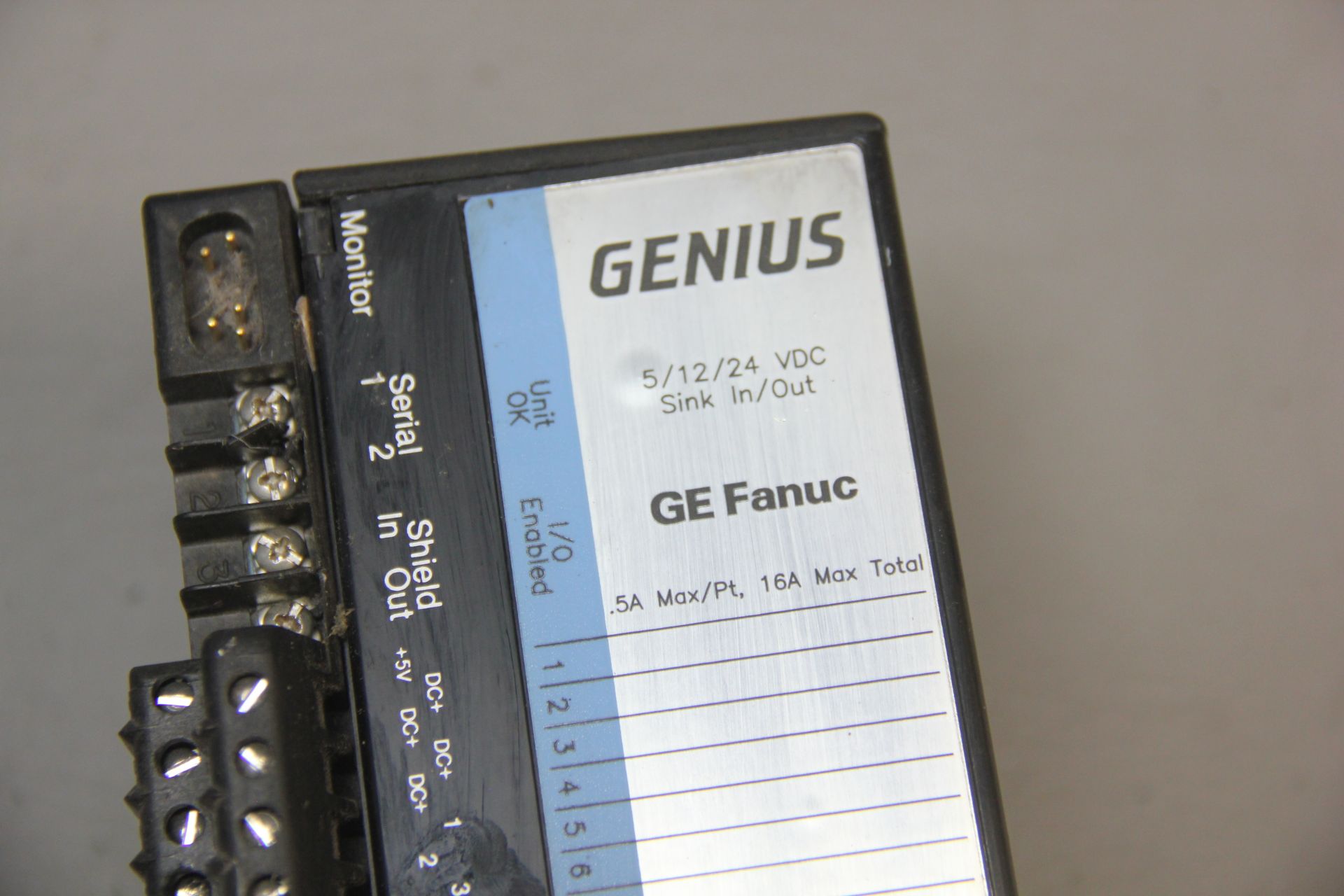 GE FANUC GENIUS BLOCK MODULE - Image 2 of 5