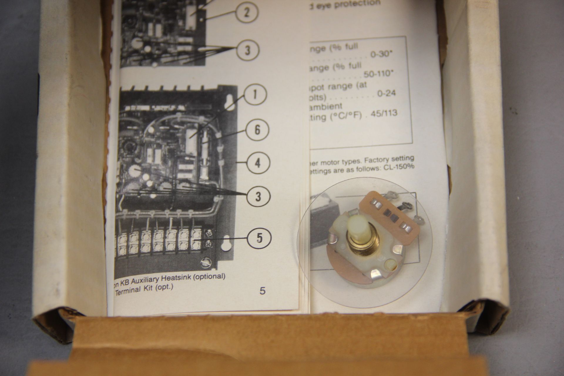NEW KB SOLID STATE DC MOTOR CONTROL - Image 2 of 5