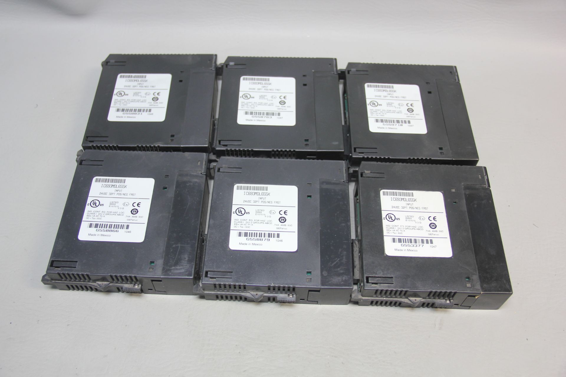 6 GE FANUC PLC MODULES