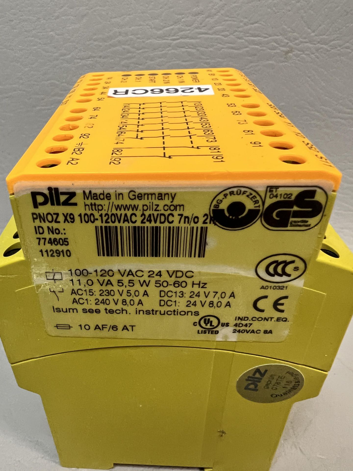 PILZ Safety Relay Module - Image 2 of 4