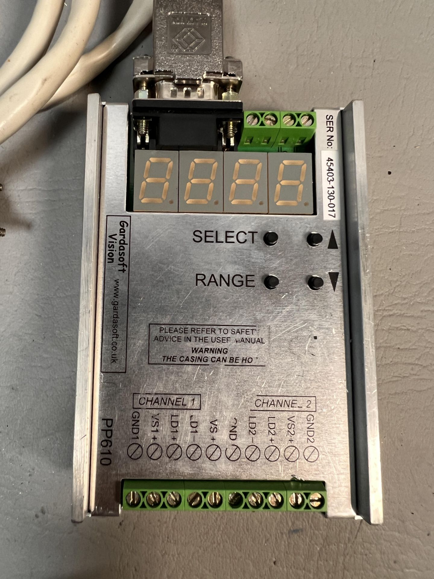 GARDASOFT VISION 2 CHANNEL LED PULSE STROBE MACHINE VISION CONTROLLER 503308 - Image 2 of 3