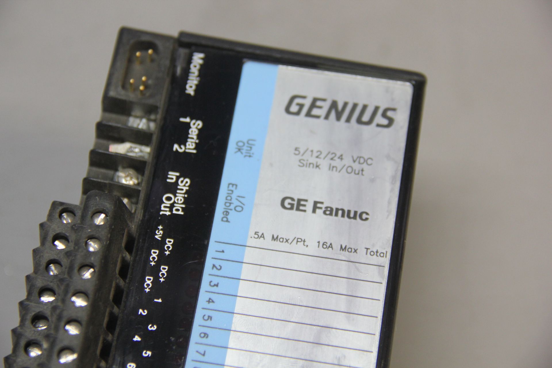 GE FANUC GENIUS BLOCK MODULE - Image 2 of 5