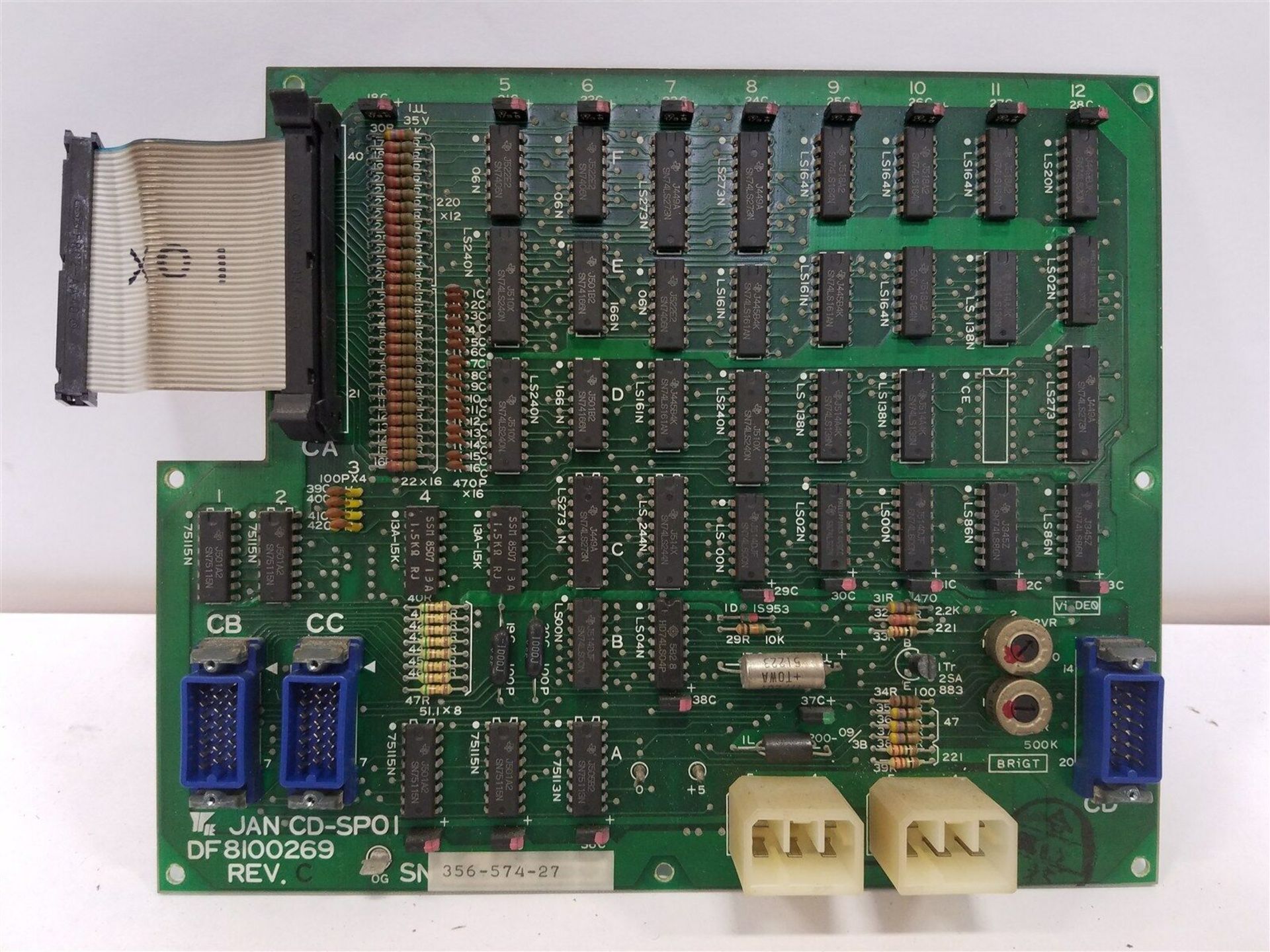 YASKAWA OPERATOR INTERFACE CONTROL BOARD