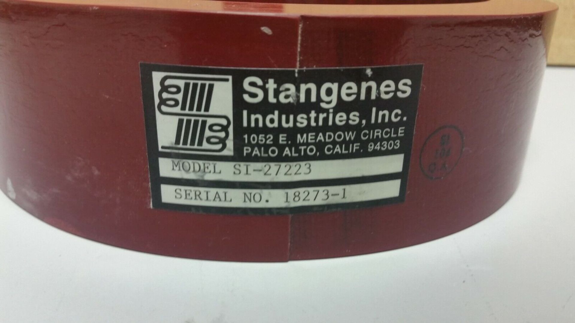 STANGENES INDUSTRIES CURRENT TRANSFORMER - Image 2 of 2