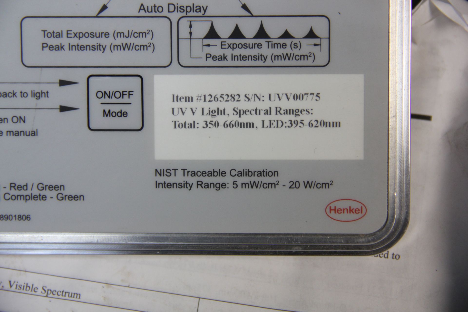 LOCTITE RADIOMETER/DOSIMETER - Image 5 of 18