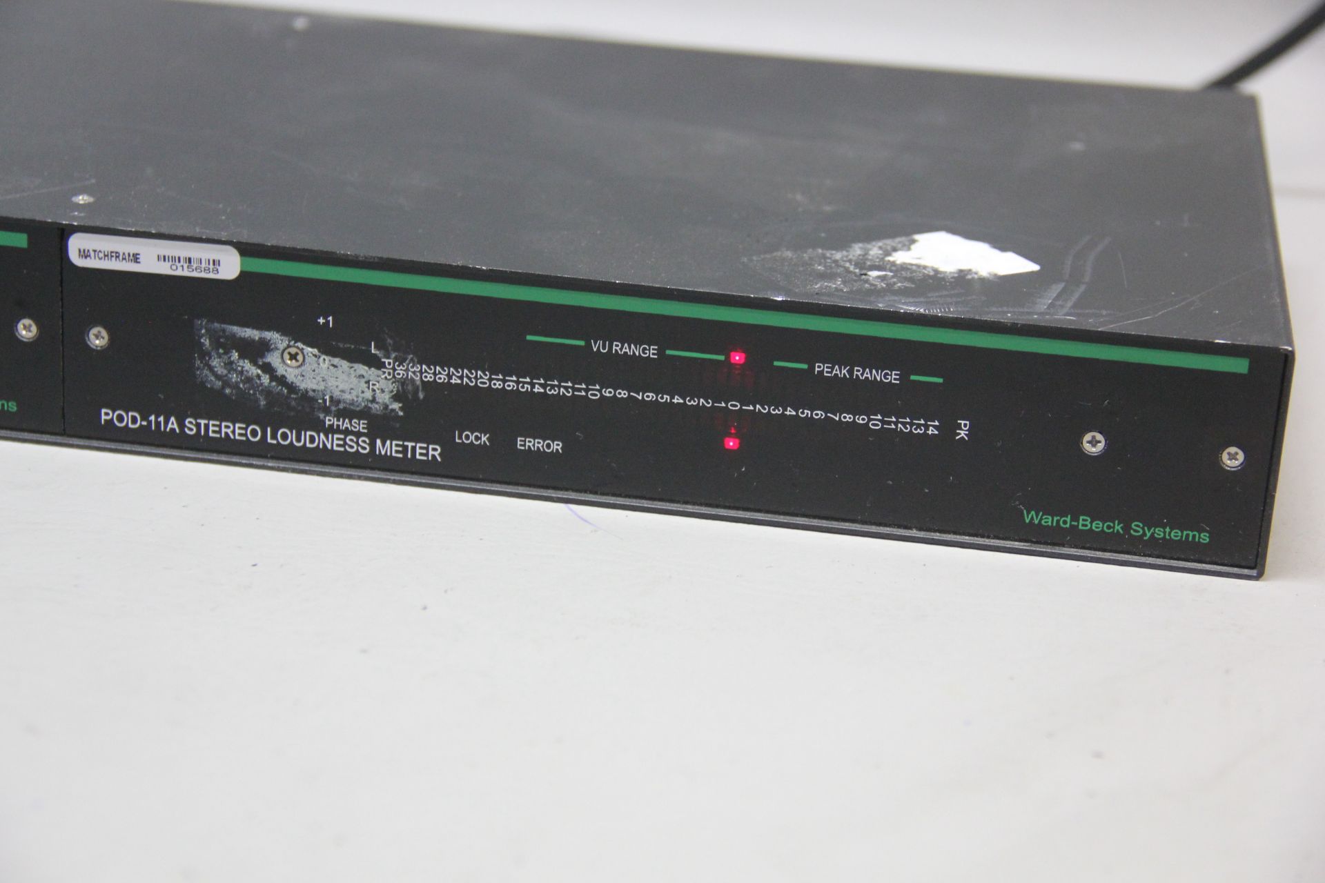 WBS WARD BECK POD-11A STEREO LOUDNESS METER AUDIO SWITCHER