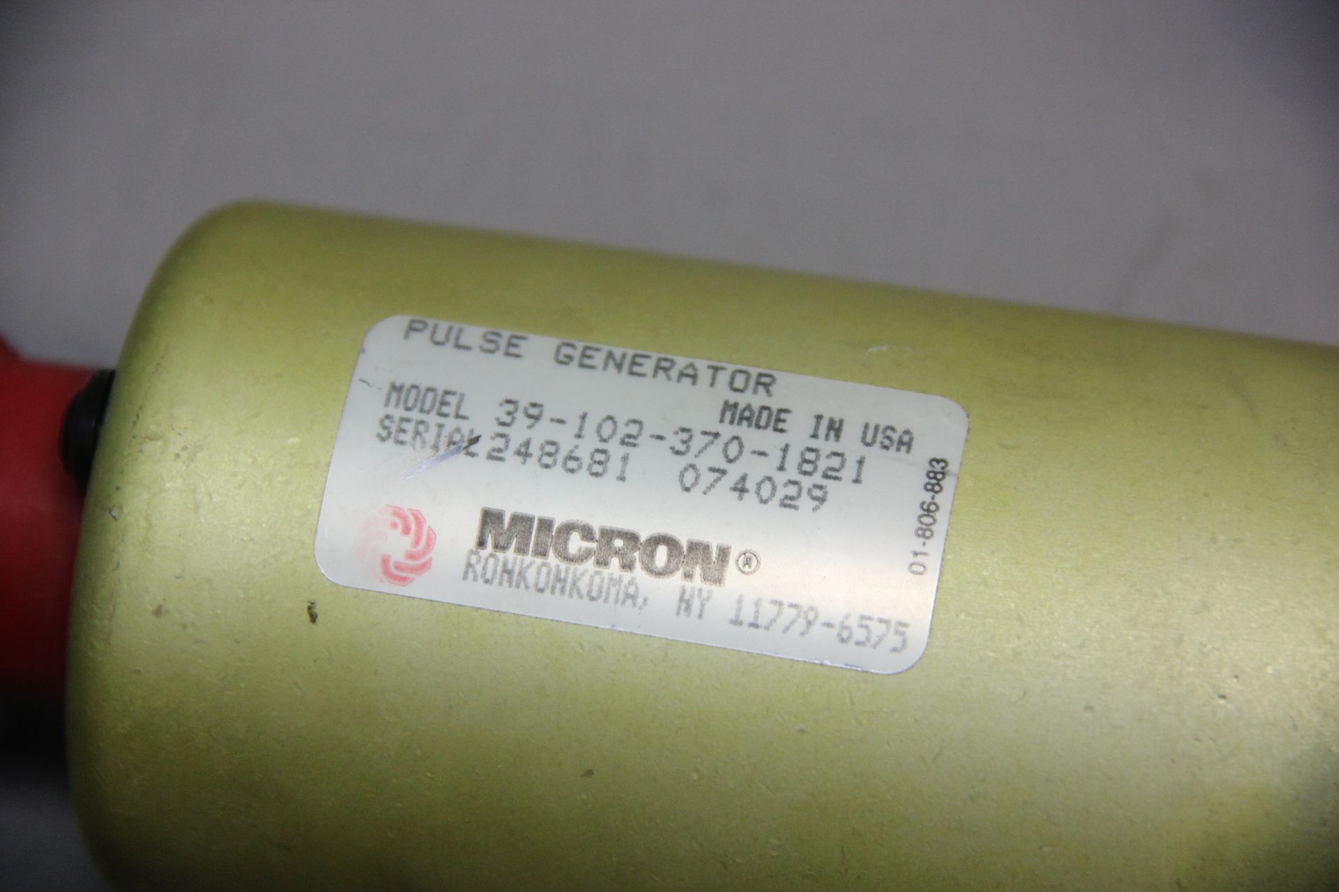 MICRON POSITION TRANSDUCER & PULSE GENERATOR - Image 2 of 5