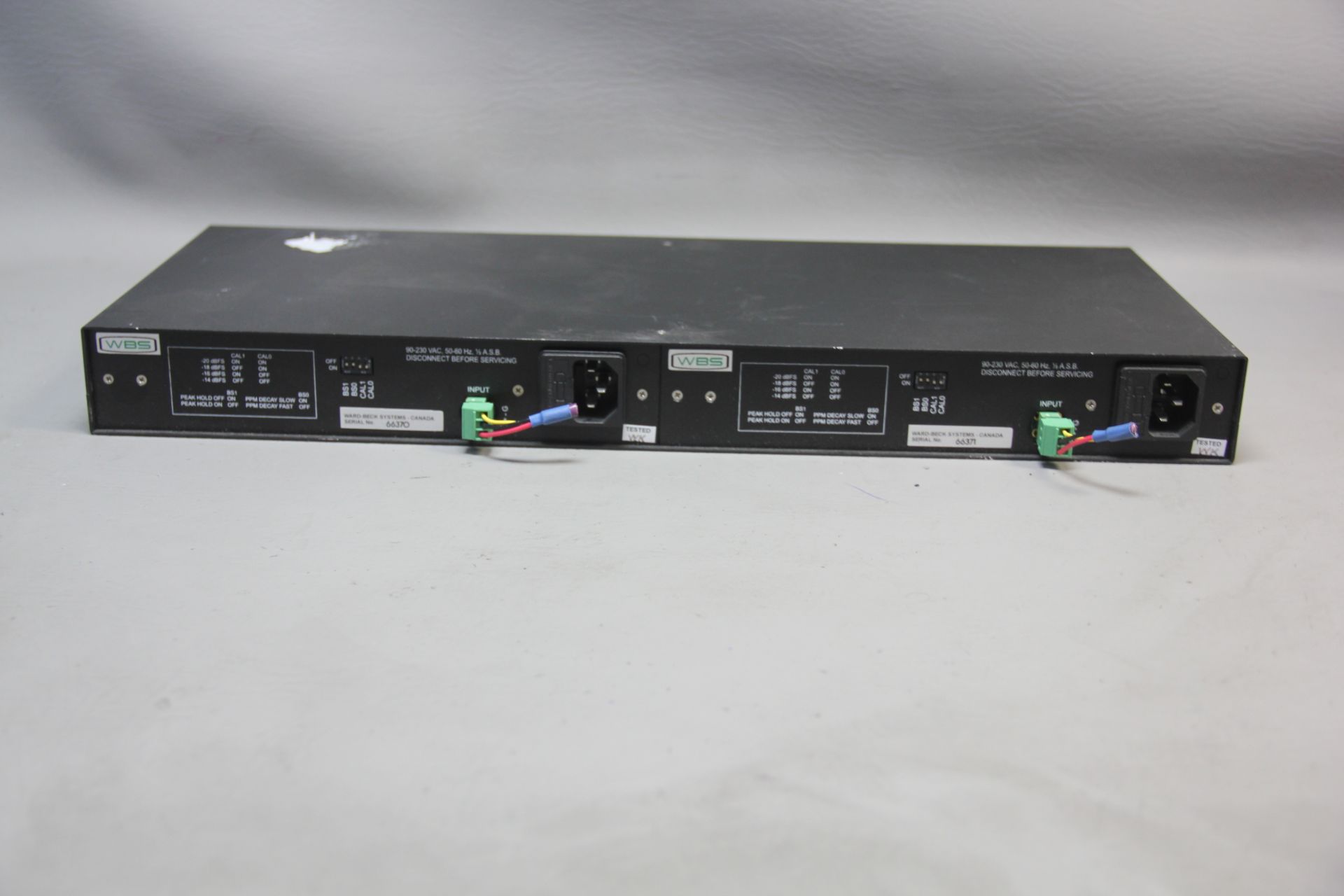 WBS WARD BECK POD-11A STEREO LOUDNESS METER AUDIO SWITCHER - Image 3 of 5