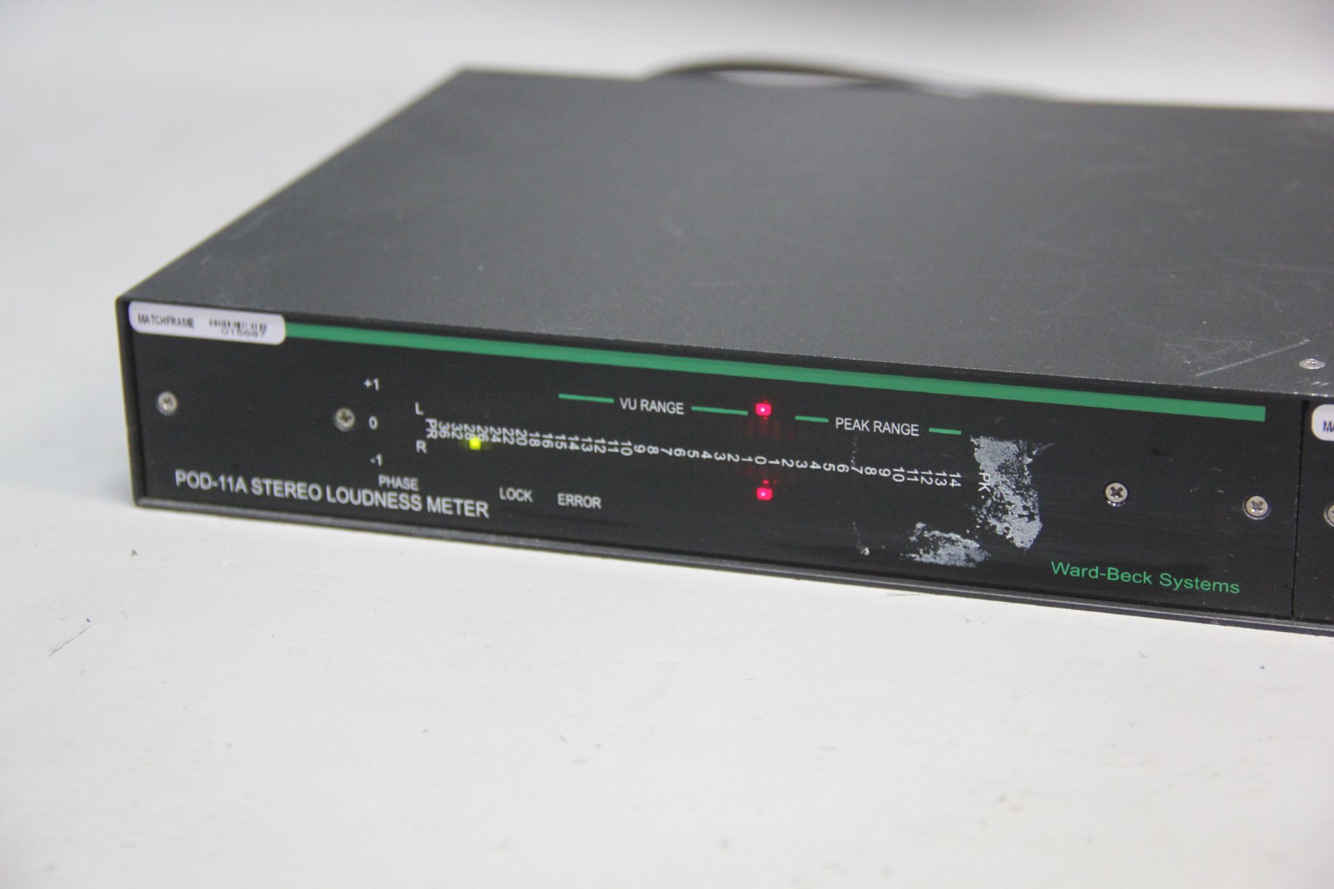WBS WARD BECK POD-11A STEREO LOUDNESS METER AUDIO SWITCHER - Image 2 of 5