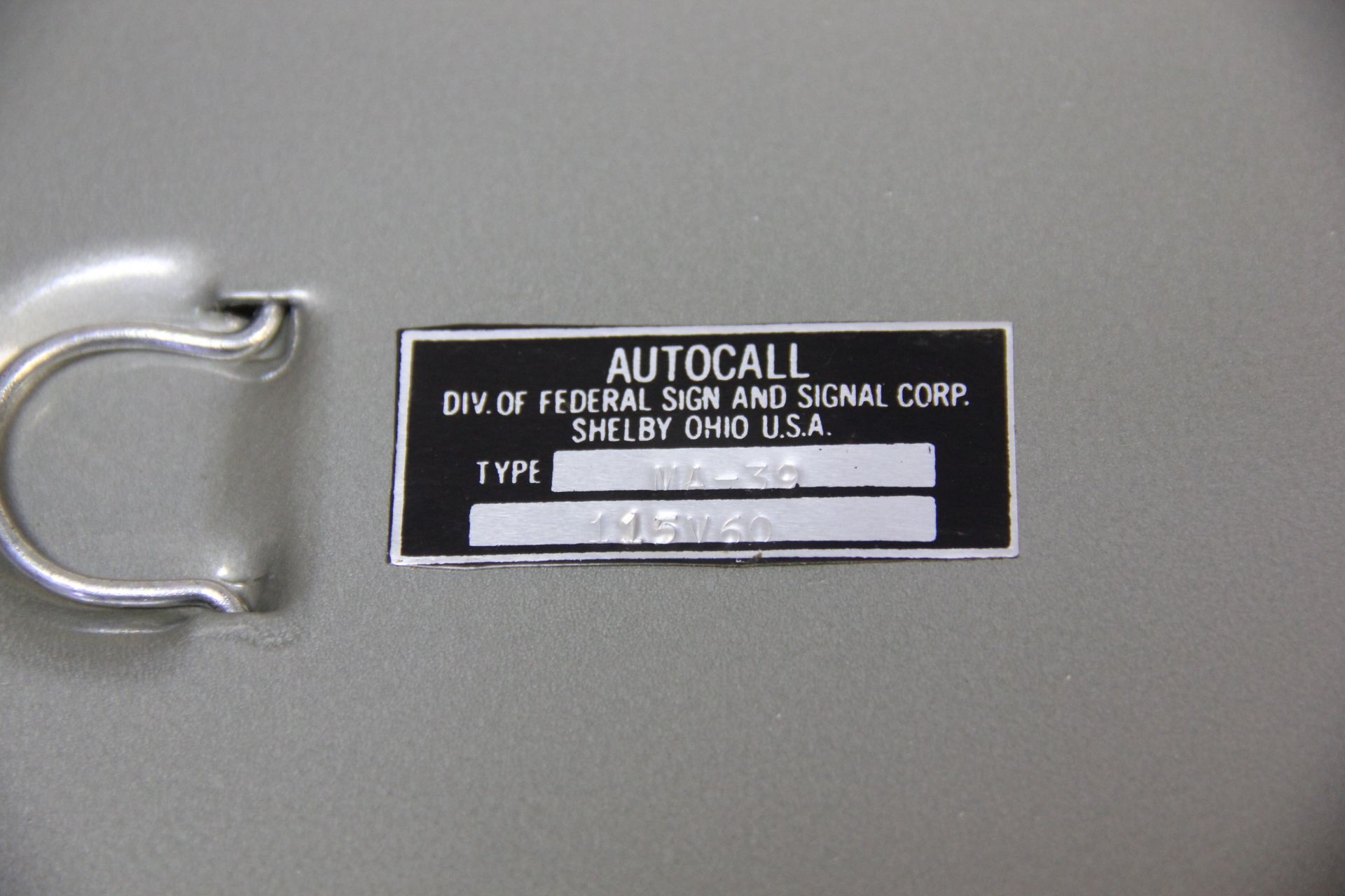 NEW FEDERAL SIGNAL AUTOCALL RELAY - Image 3 of 5