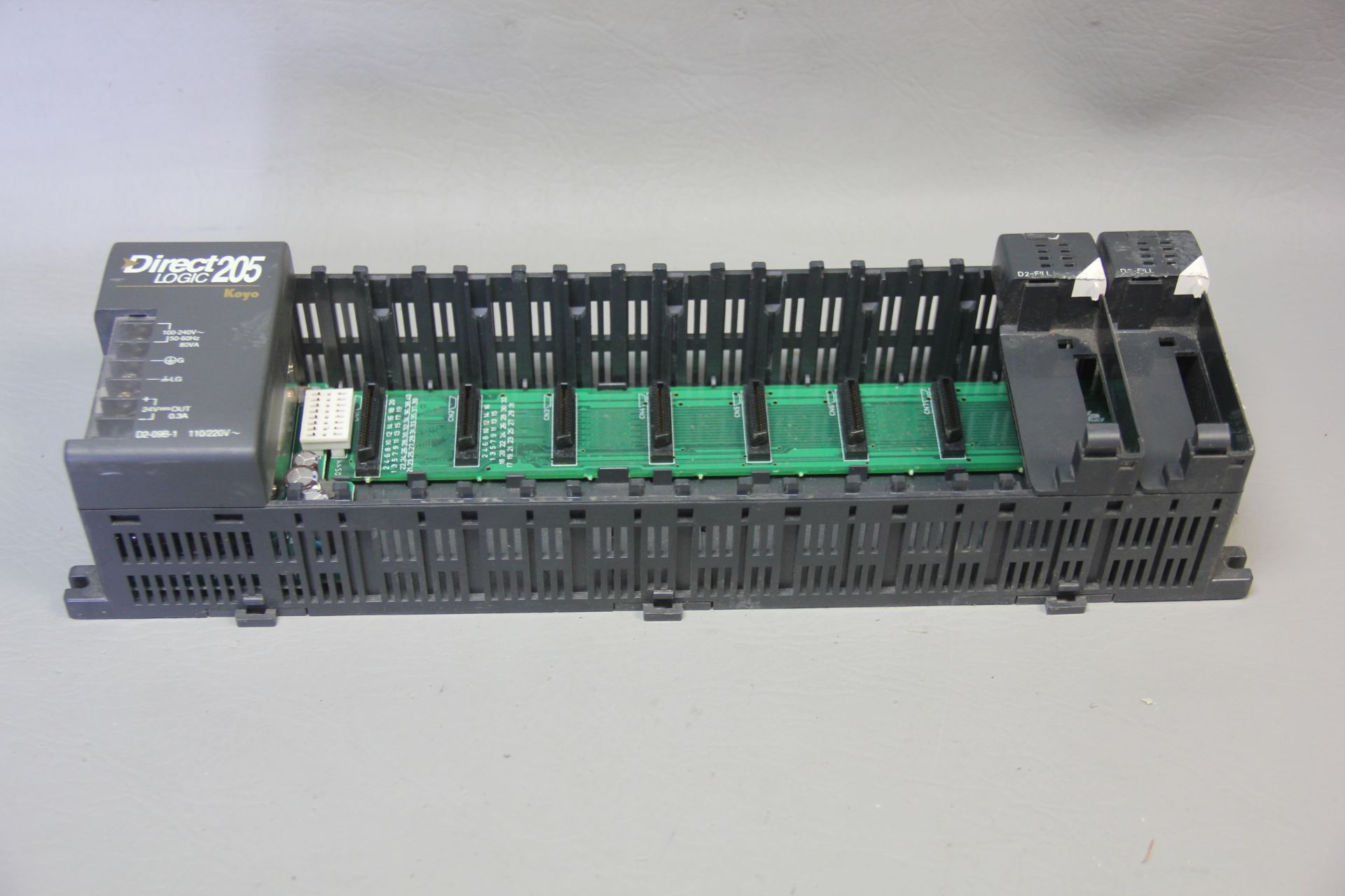 KOYO DIRECT LOGIC 9 SLOT PLC RACK - Image 3 of 5