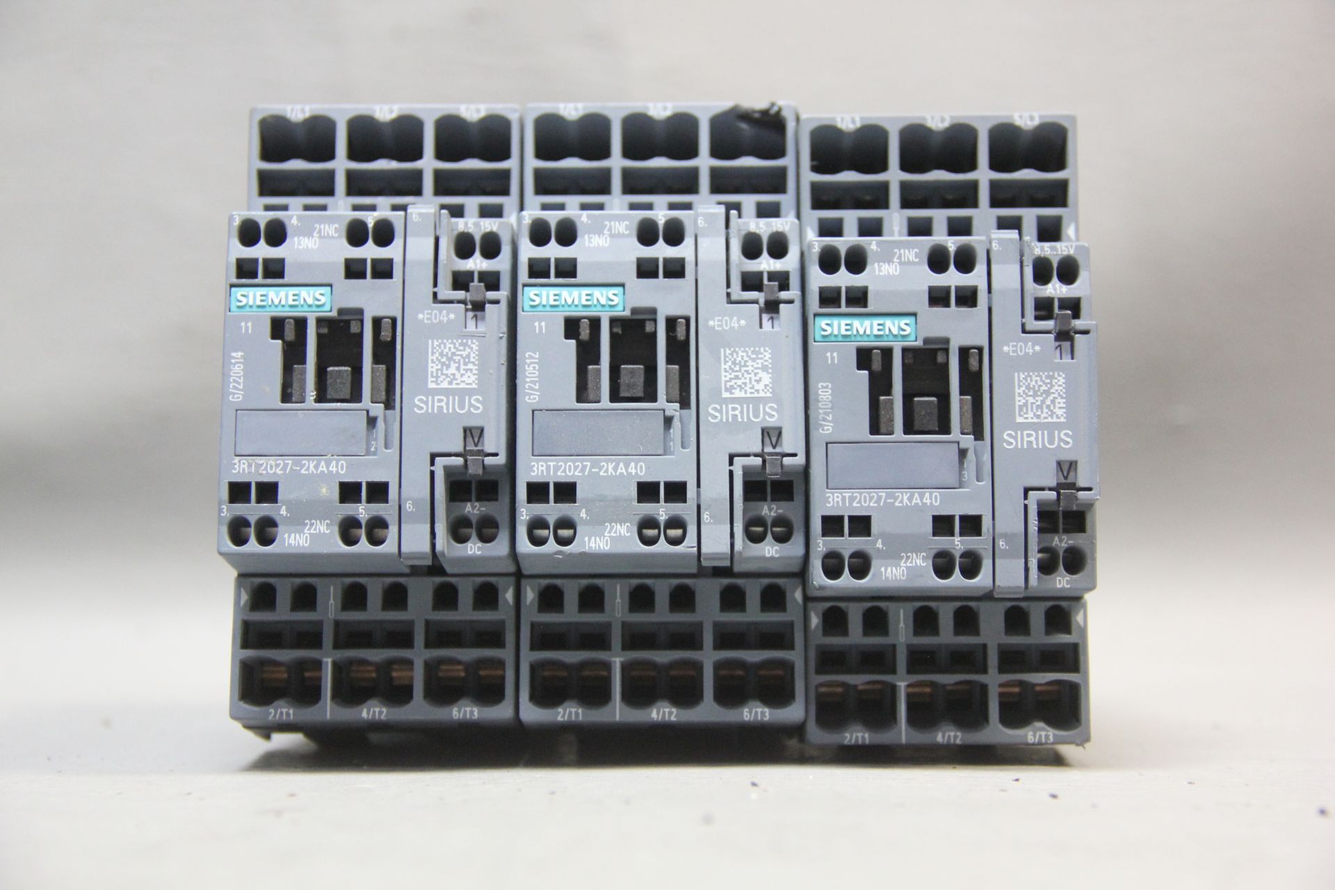 3 SIEMENS SIRIUS CONTACTORS - Image 2 of 2