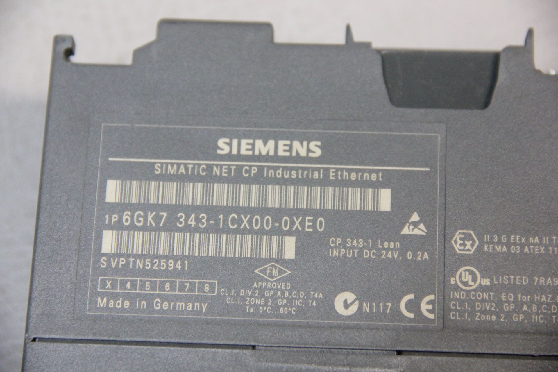 SIEMENS SIMATIC NET CP INDUSTRIAL ETHERNET MODULE - Image 4 of 4