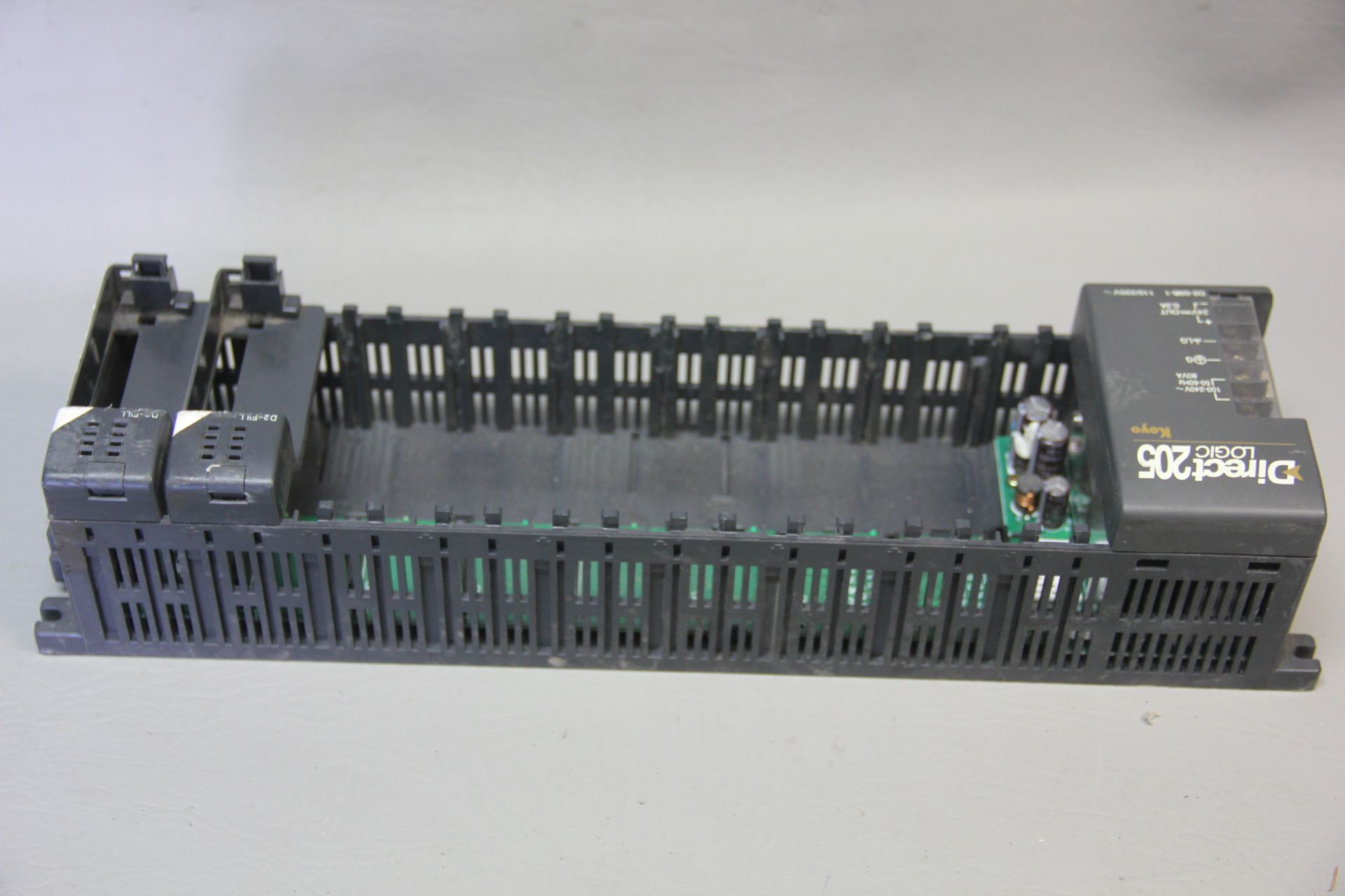 KOYO DIRECT LOGIC 9 SLOT PLC RACK - Image 2 of 5