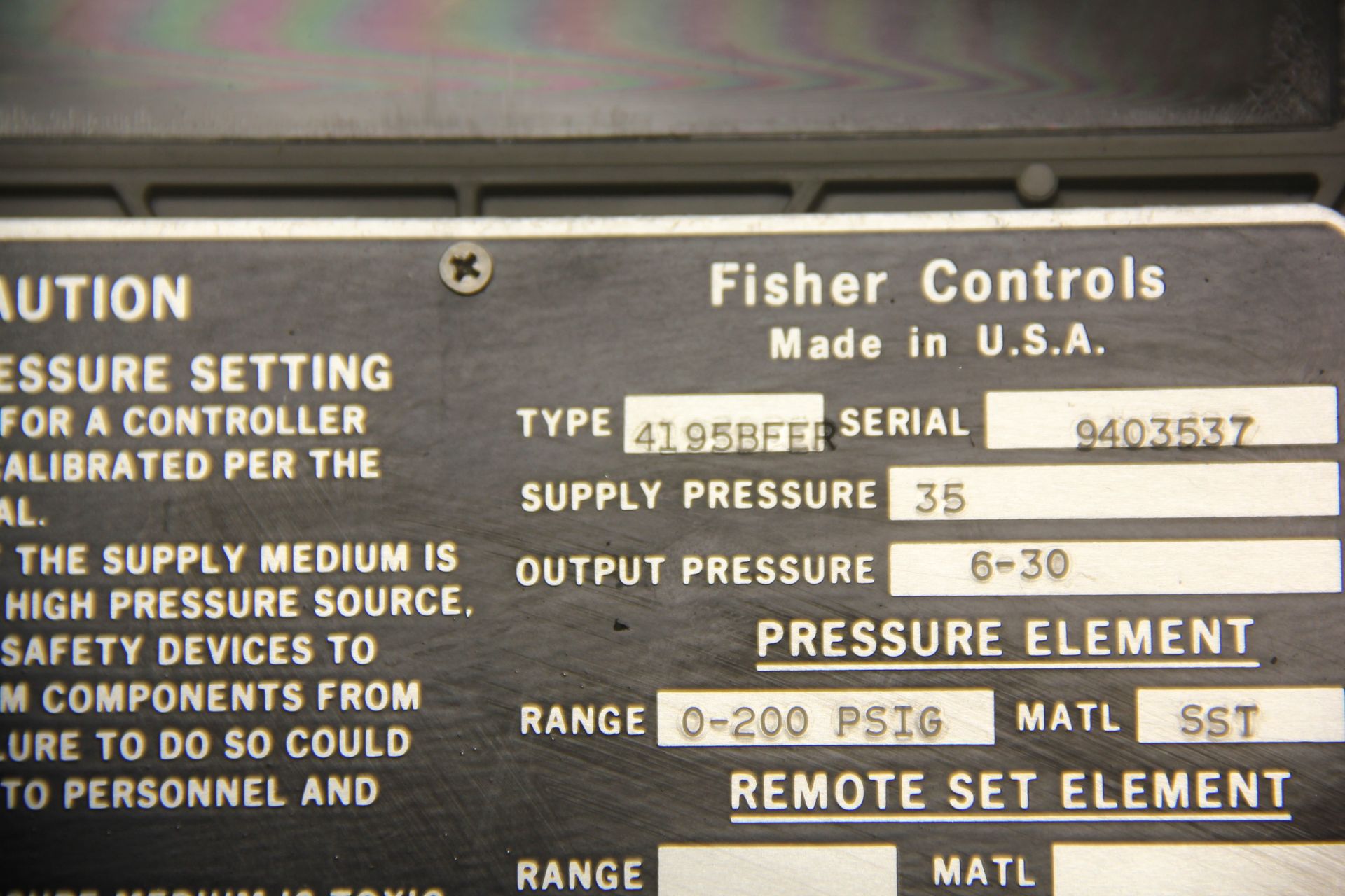 FISHER WIZARD CONTROLLER - Image 4 of 4