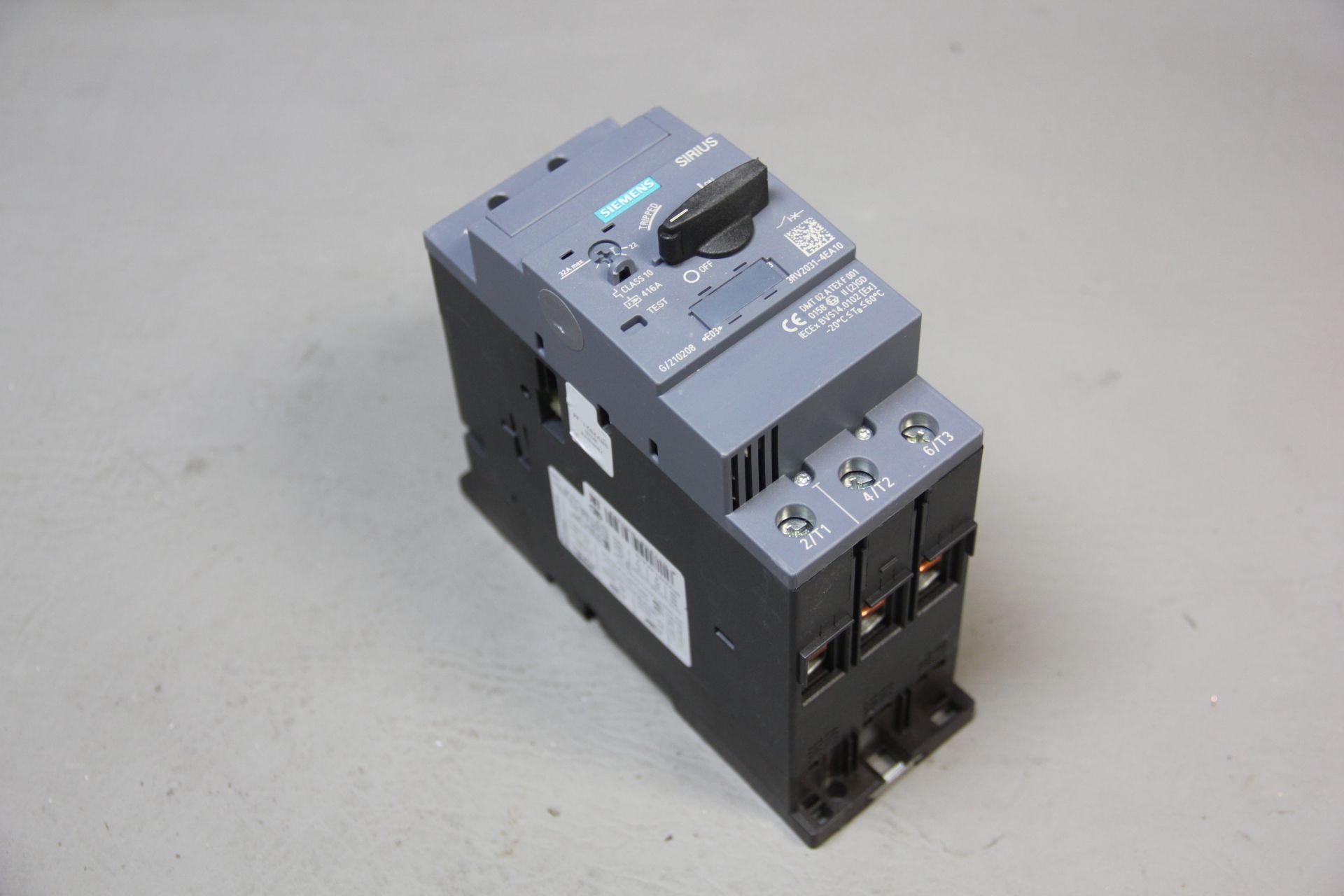 UNUSED SIEMENS MOTOR PROTECTION CIRCUIT BREAKER