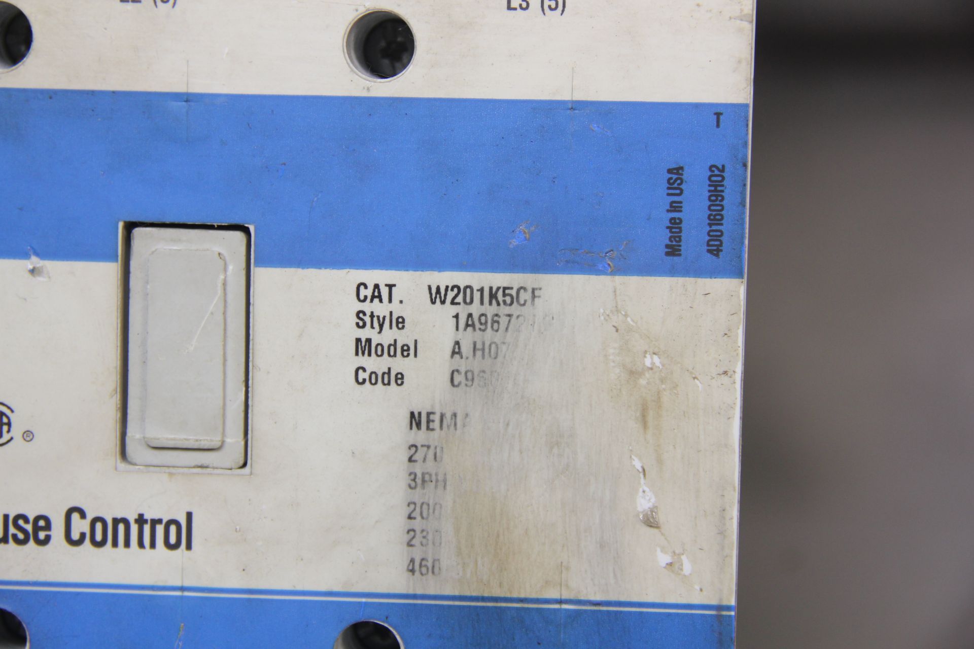 WESTINGHOUSE ADVANTAGE SERIES CONTACTOR - Image 6 of 7
