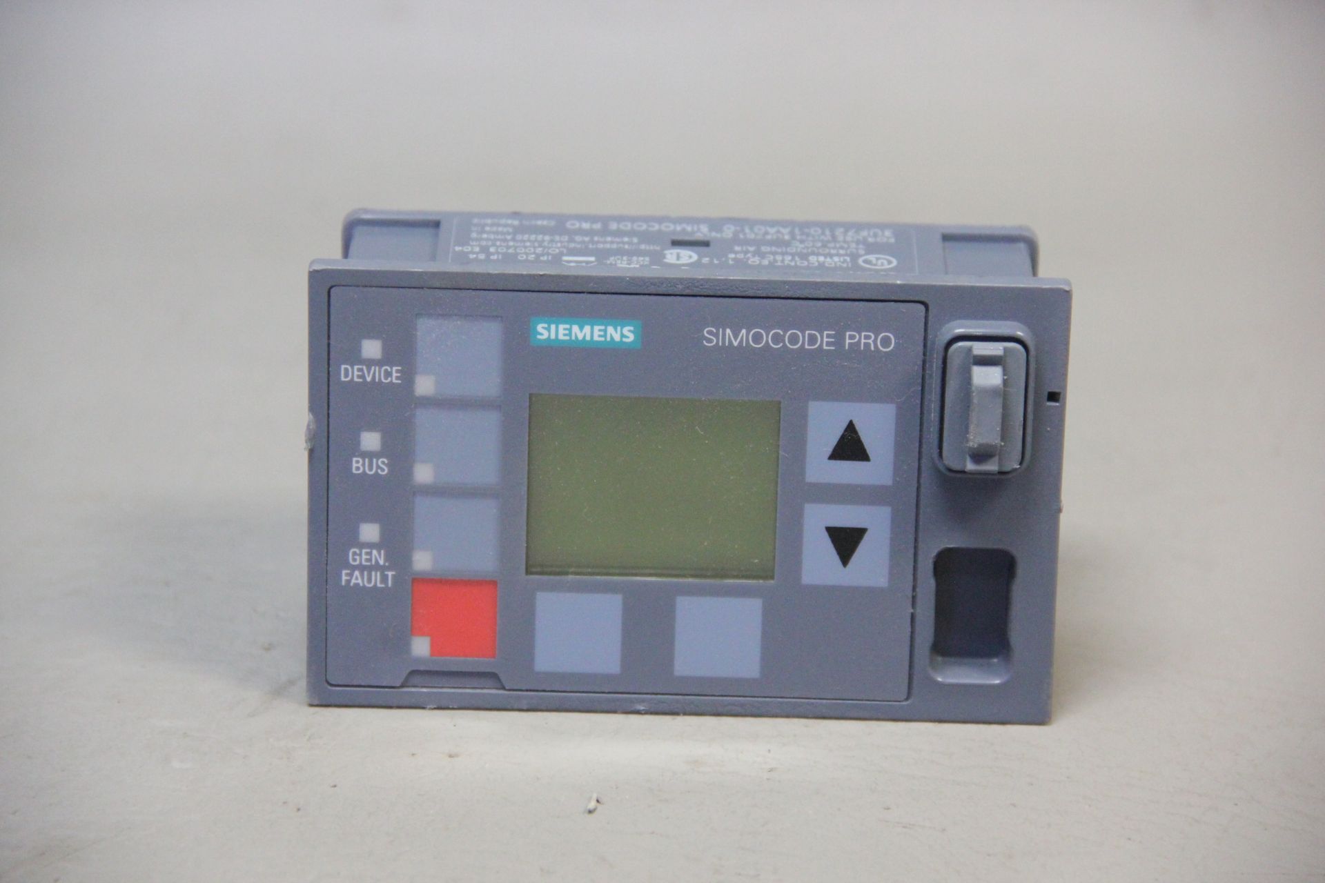 SIEMENS SIMOCODE PRO OPERATOR PANEL HM