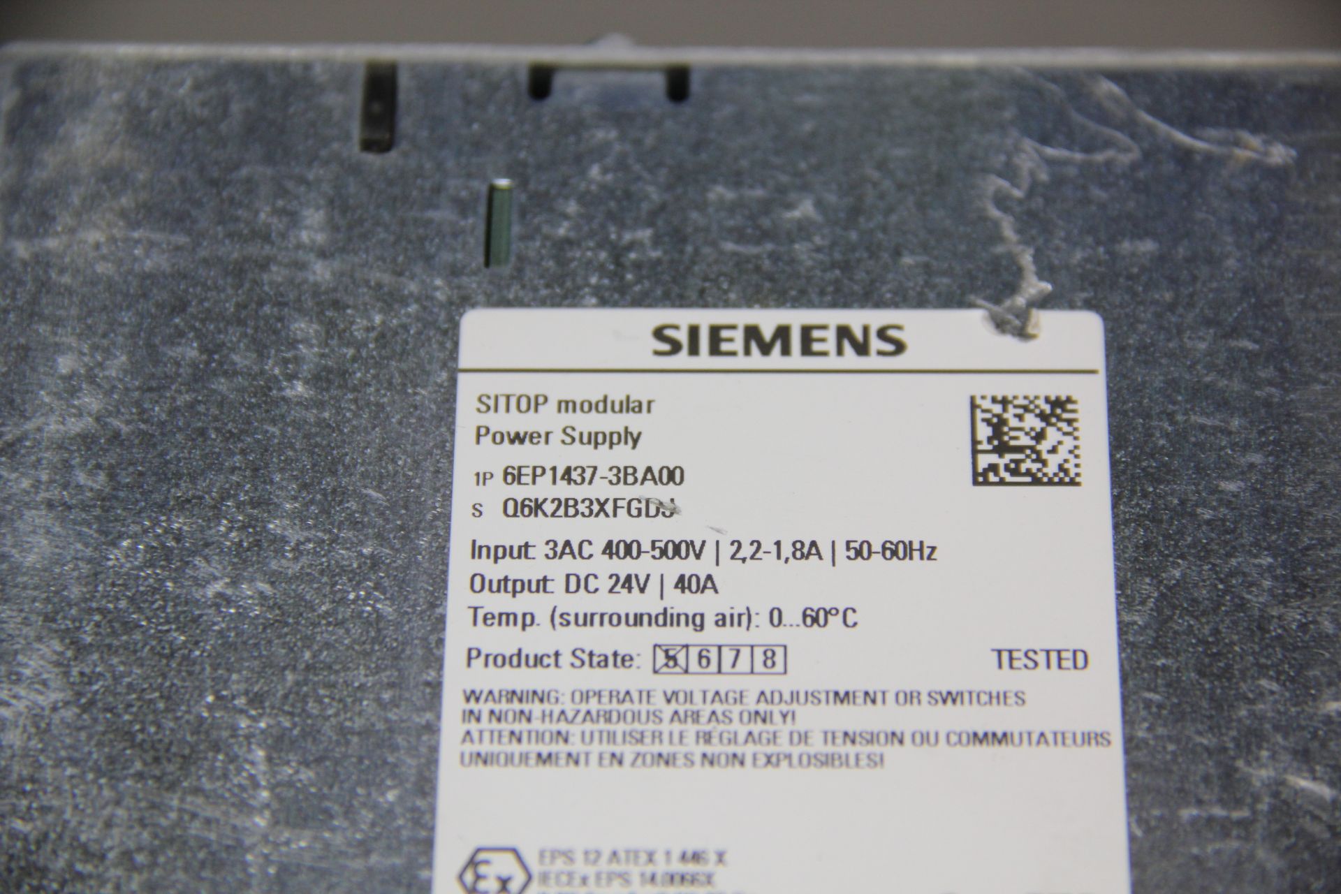 SIEMENS SITOP MODULAR POWER SUPPLY - Image 4 of 4