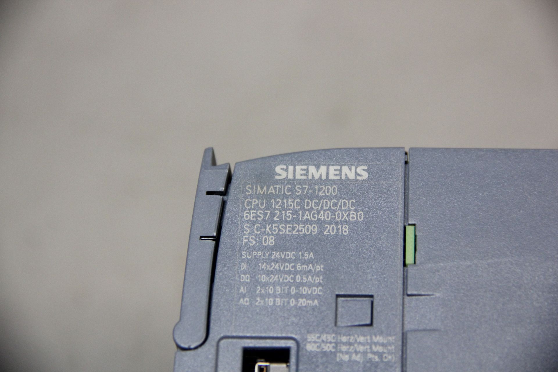 SIEMENS SIMATIC S7-1200 CPU - Image 4 of 5
