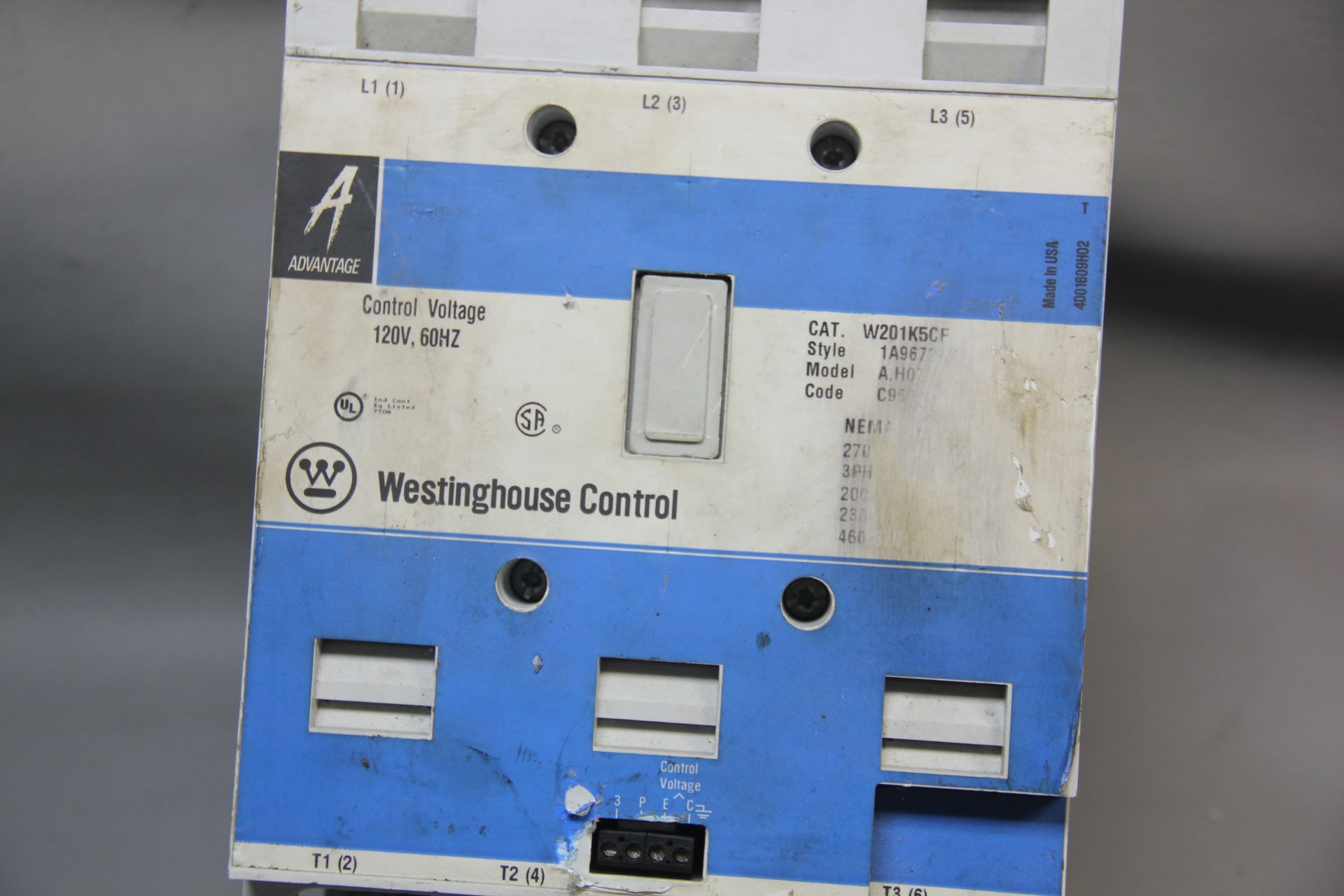 WESTINGHOUSE ADVANTAGE SERIES CONTACTOR - Image 5 of 7