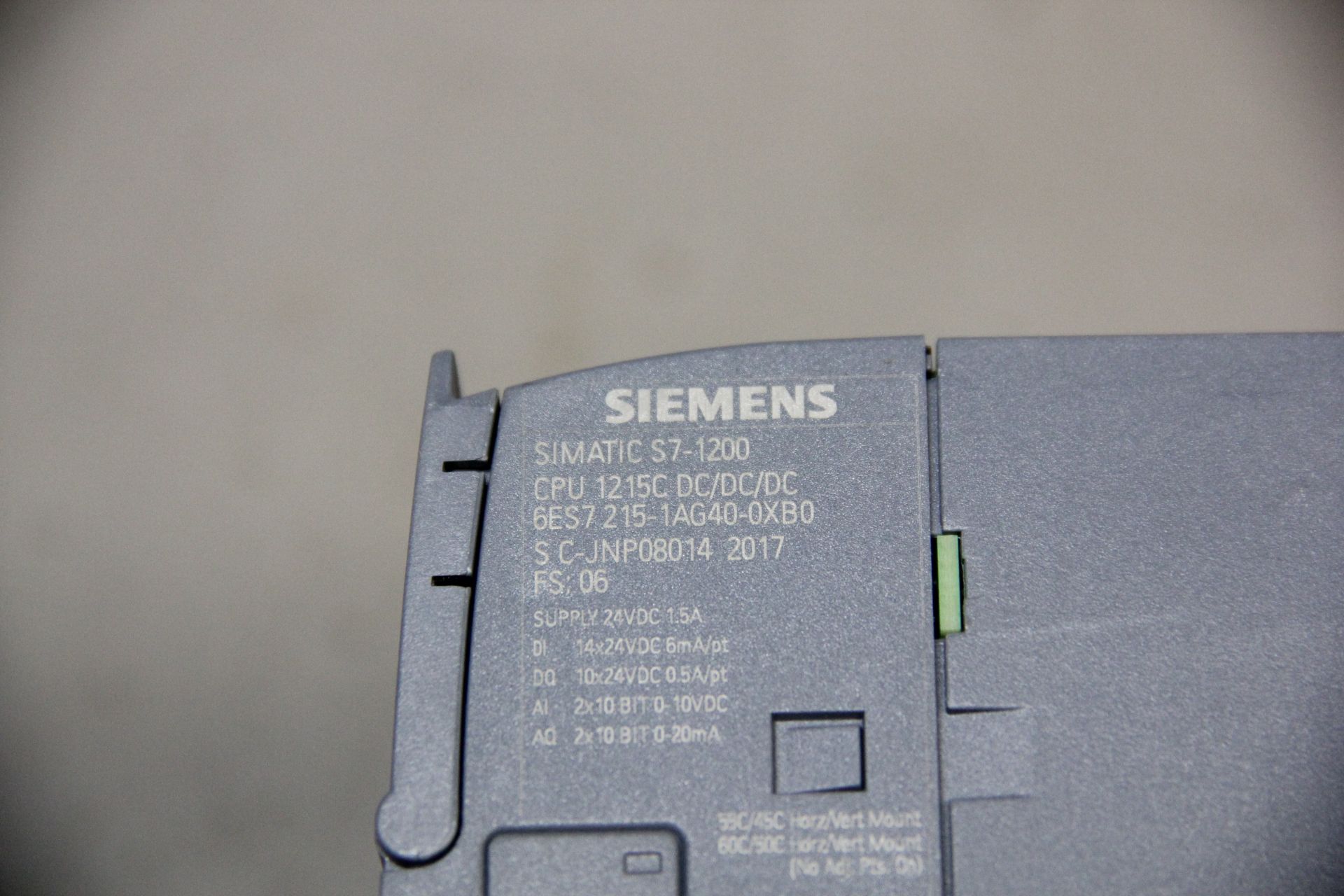 SIEMENS SIMATIC S7-1200 CPU - Image 3 of 5