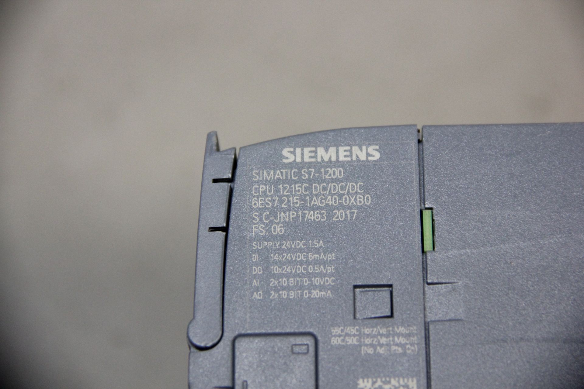 SIEMENS SIMATIC S7-1200 CPU - Image 3 of 5