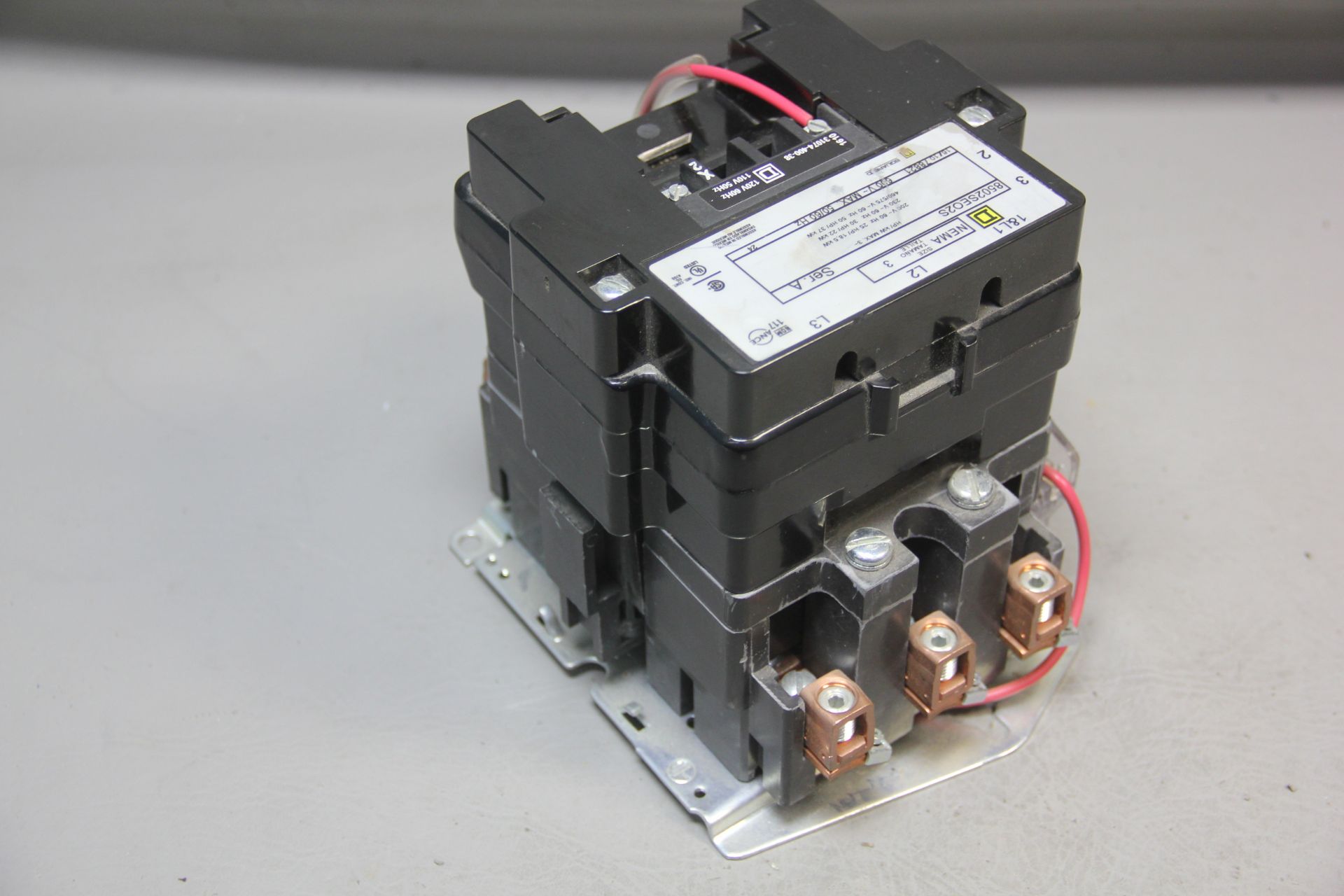 SQUARE D SIZE 3 CONTACTOR - Image 3 of 6
