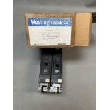 NEW BOX OF 2 NEW WESTINGHOUSE AB DEION 30A CIRCUIT BREAKERS