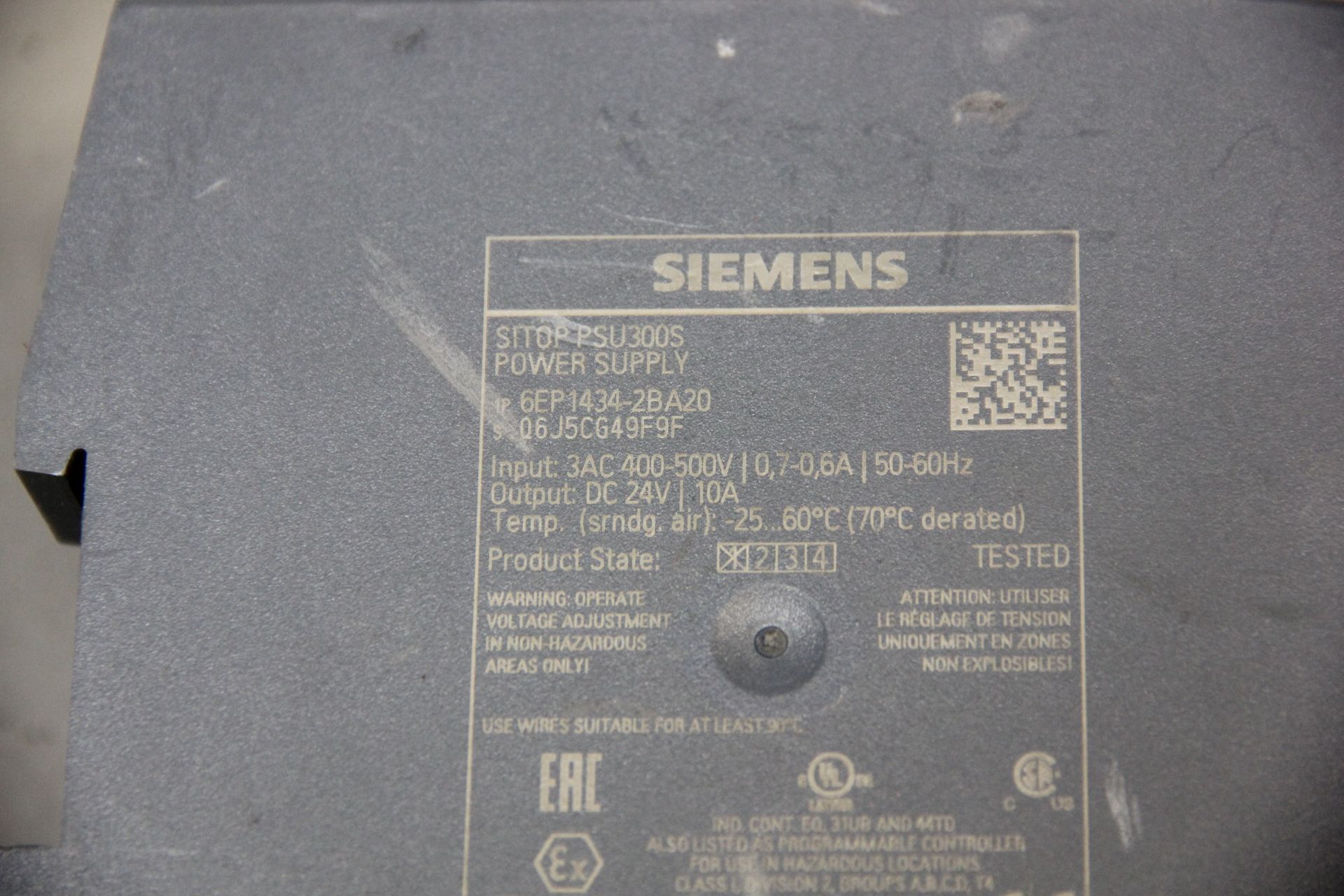 SIEMENS SITOP POWER SUPPLY - Image 2 of 2