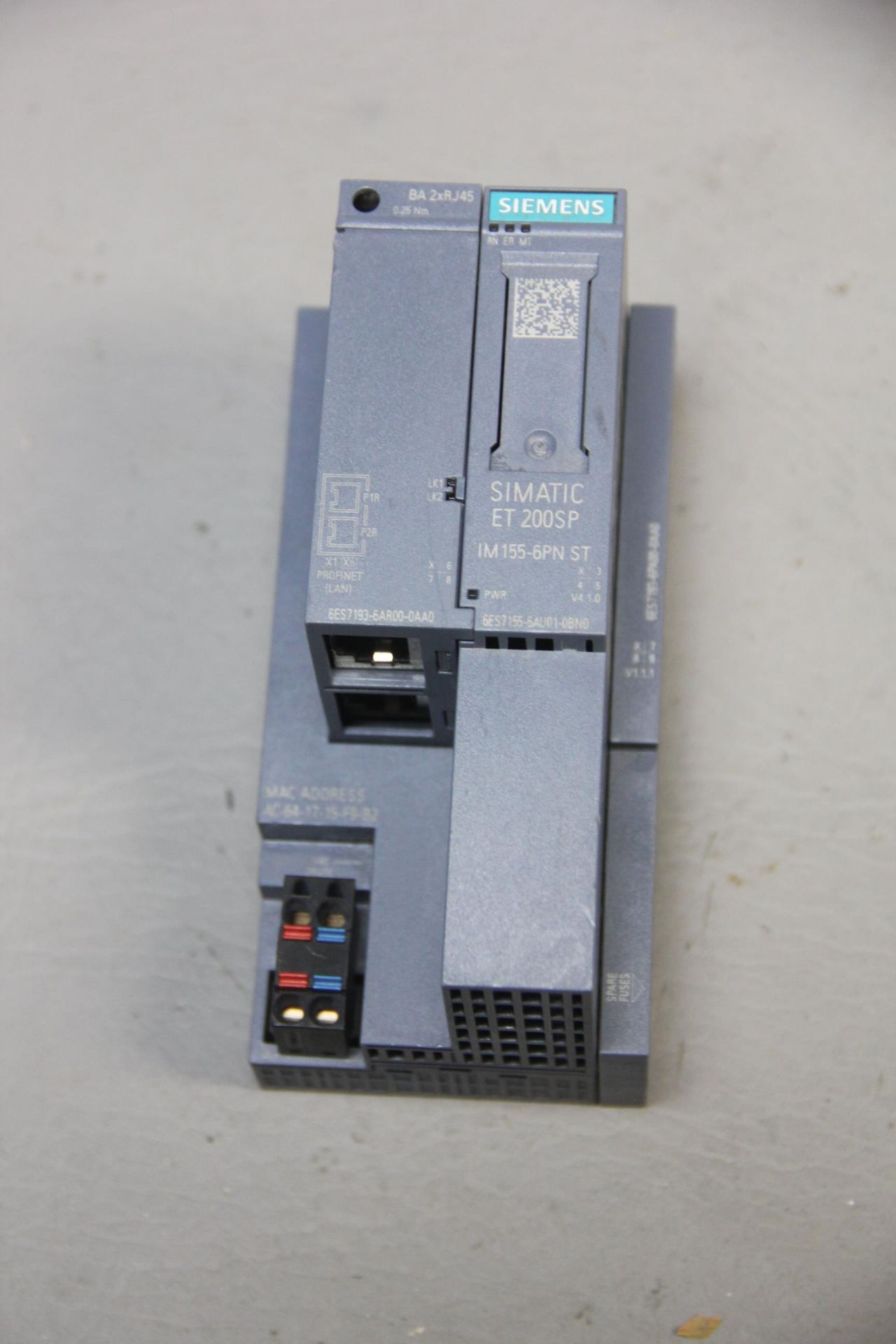 SIEMENS SIMATIC ET 200SP PROFINET INTERFACE MODULE - Image 3 of 6