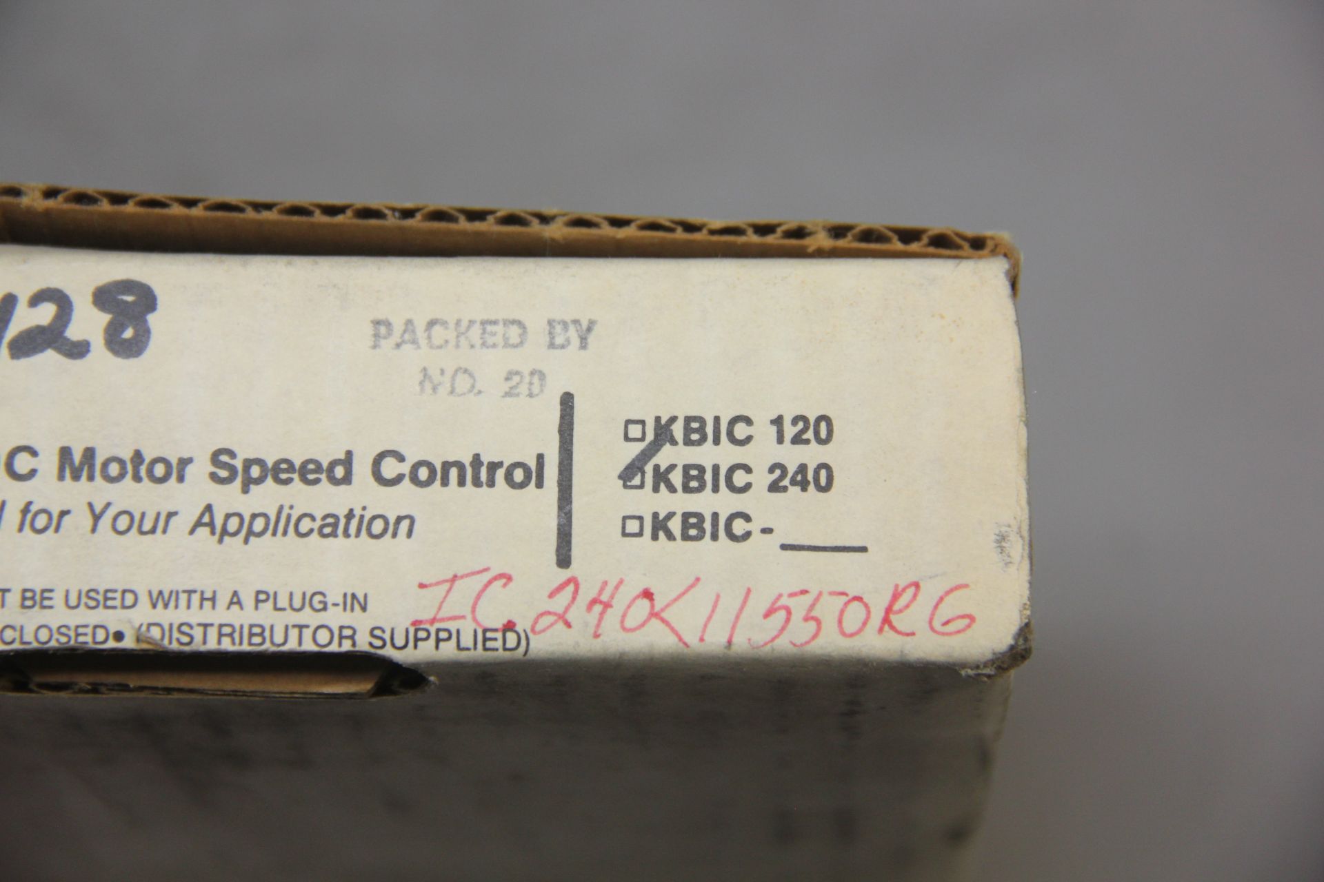 NEW KB SOLID STATE DC MOTOR CONTROL - Image 2 of 5
