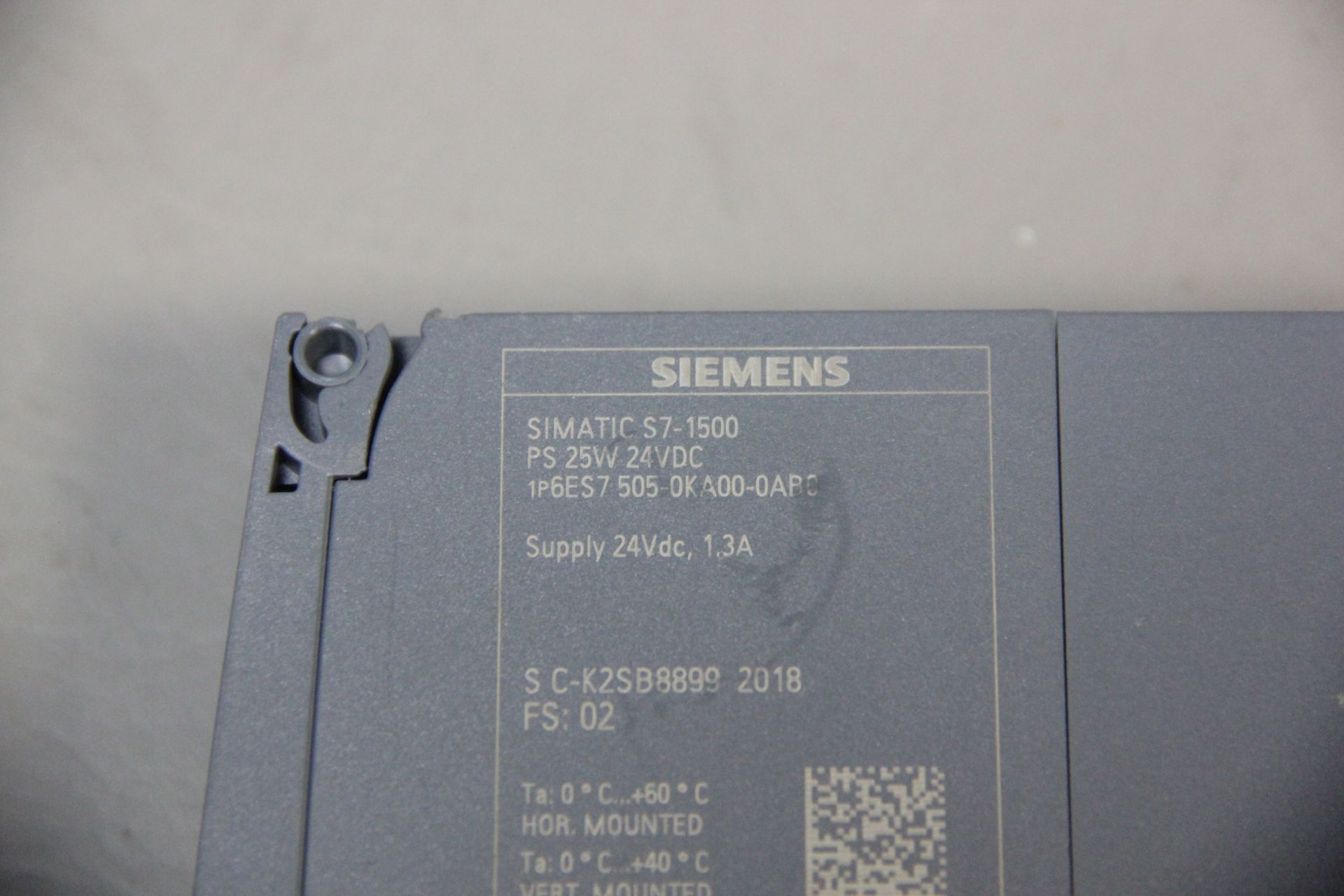 SIEMENS SIMATIC S7-1500 PLC POWER SUPPLY - Image 4 of 5