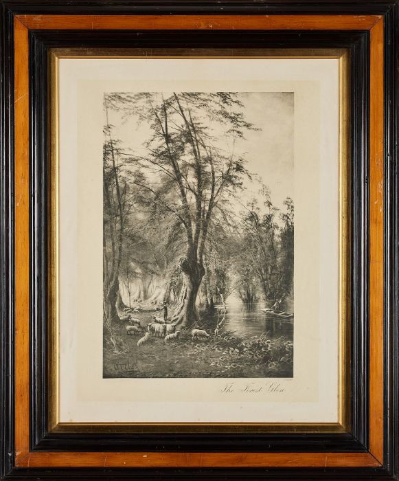 Thomas Orford Clark, 'The Angler's Retreat' and 'The Forest Glen' - Image 2 of 4