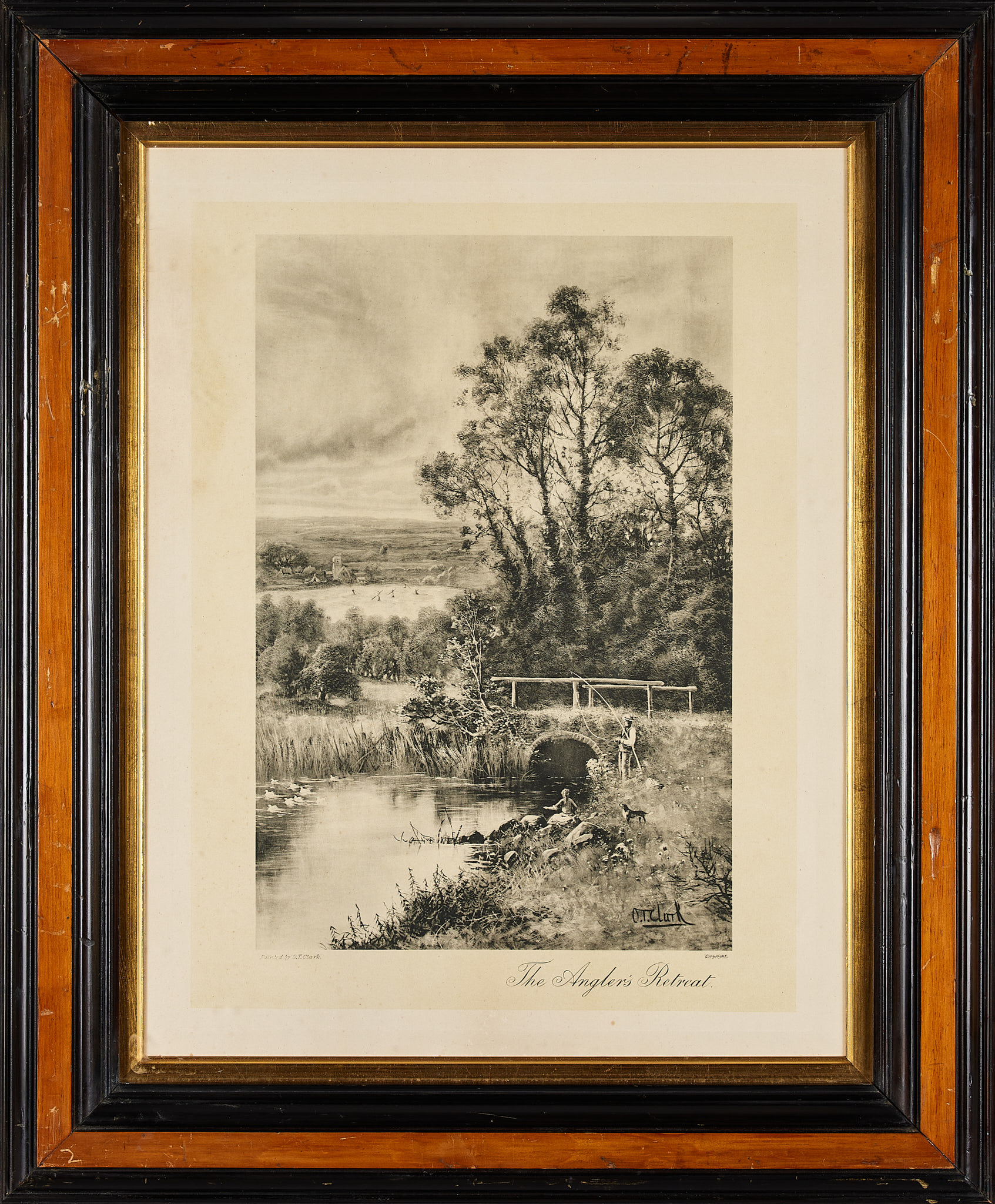 Thomas Orford Clark, 'The Angler's Retreat' and 'The Forest Glen' - Image 3 of 4