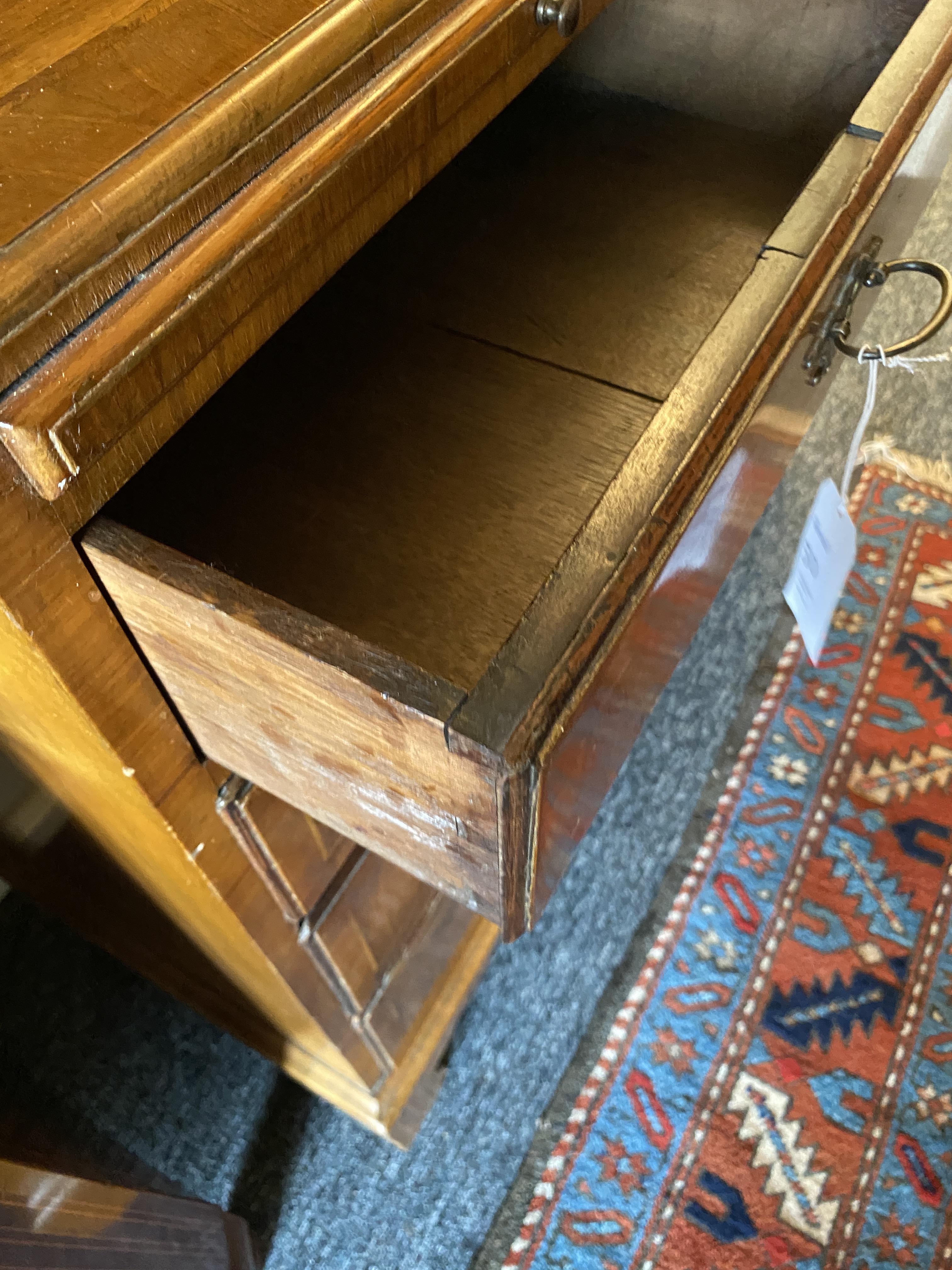 A walnut bookcase on cabinet - Image 10 of 12