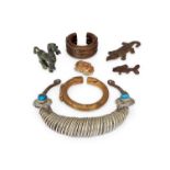 A group of West African items