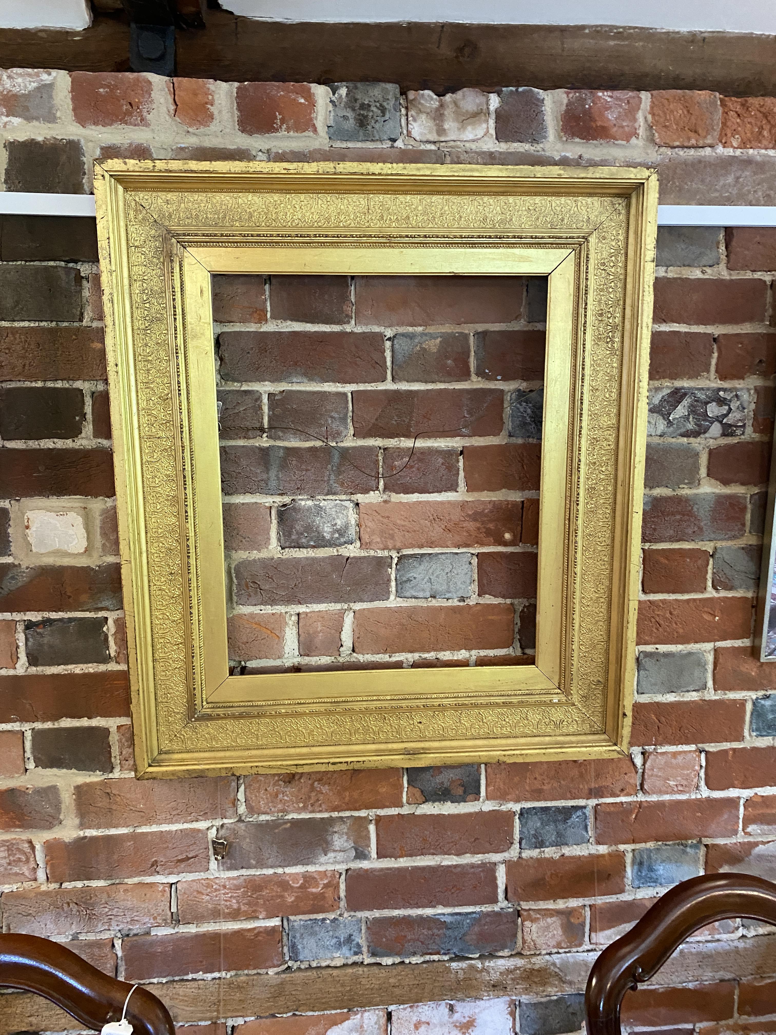 Two 19th century composition gilt frames - Image 12 of 20