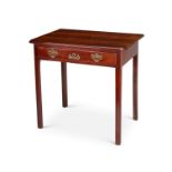 A George II fruitwood side table