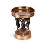 An Empire gilt bronze and patinated bronze surtout de table